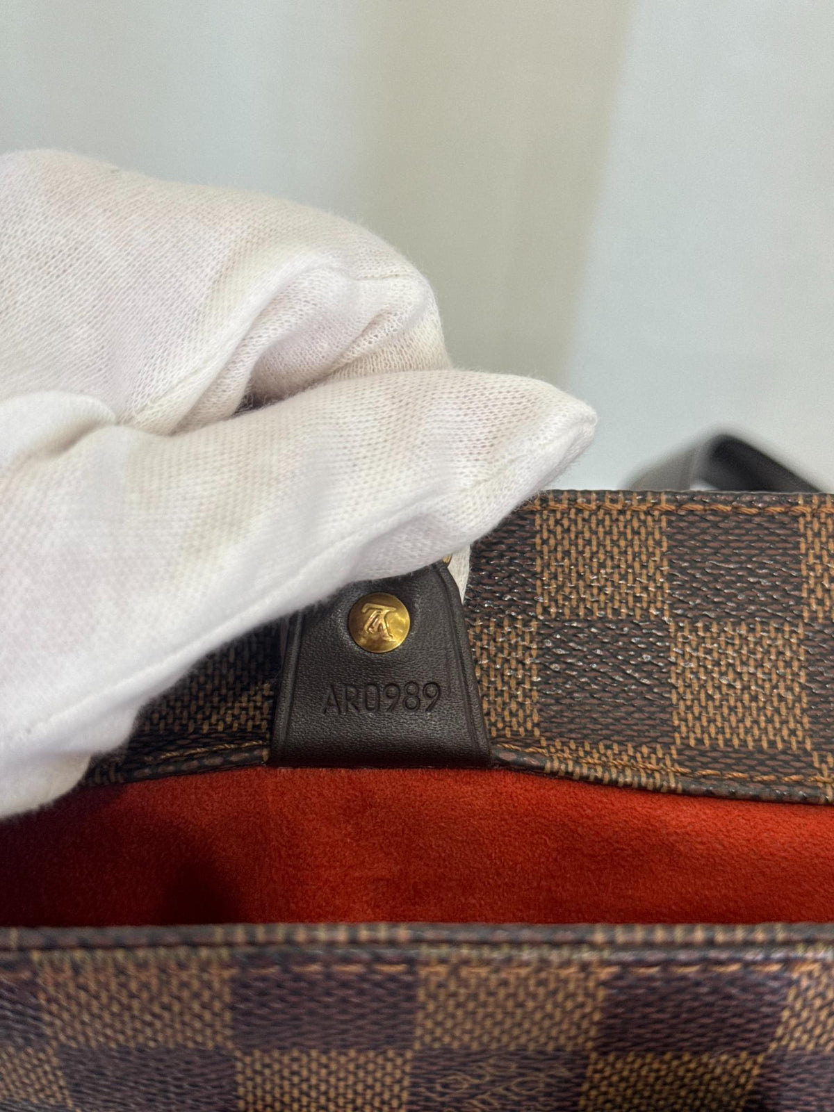 Louis Vuitton Vintage Parioli PM Damier Ebene Canvas