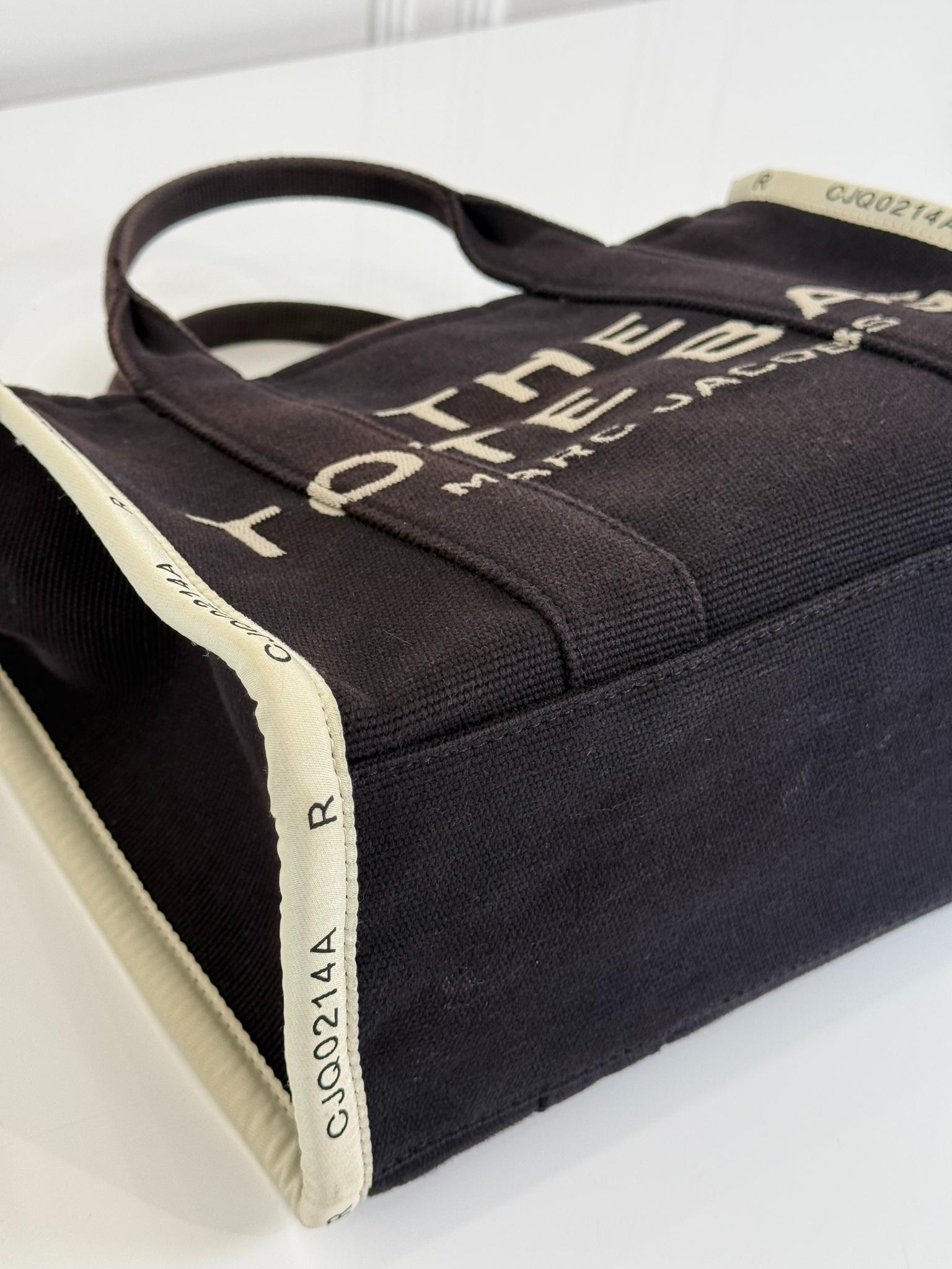 Marc Jacobs The Jacquard Medium Tote Bag Black