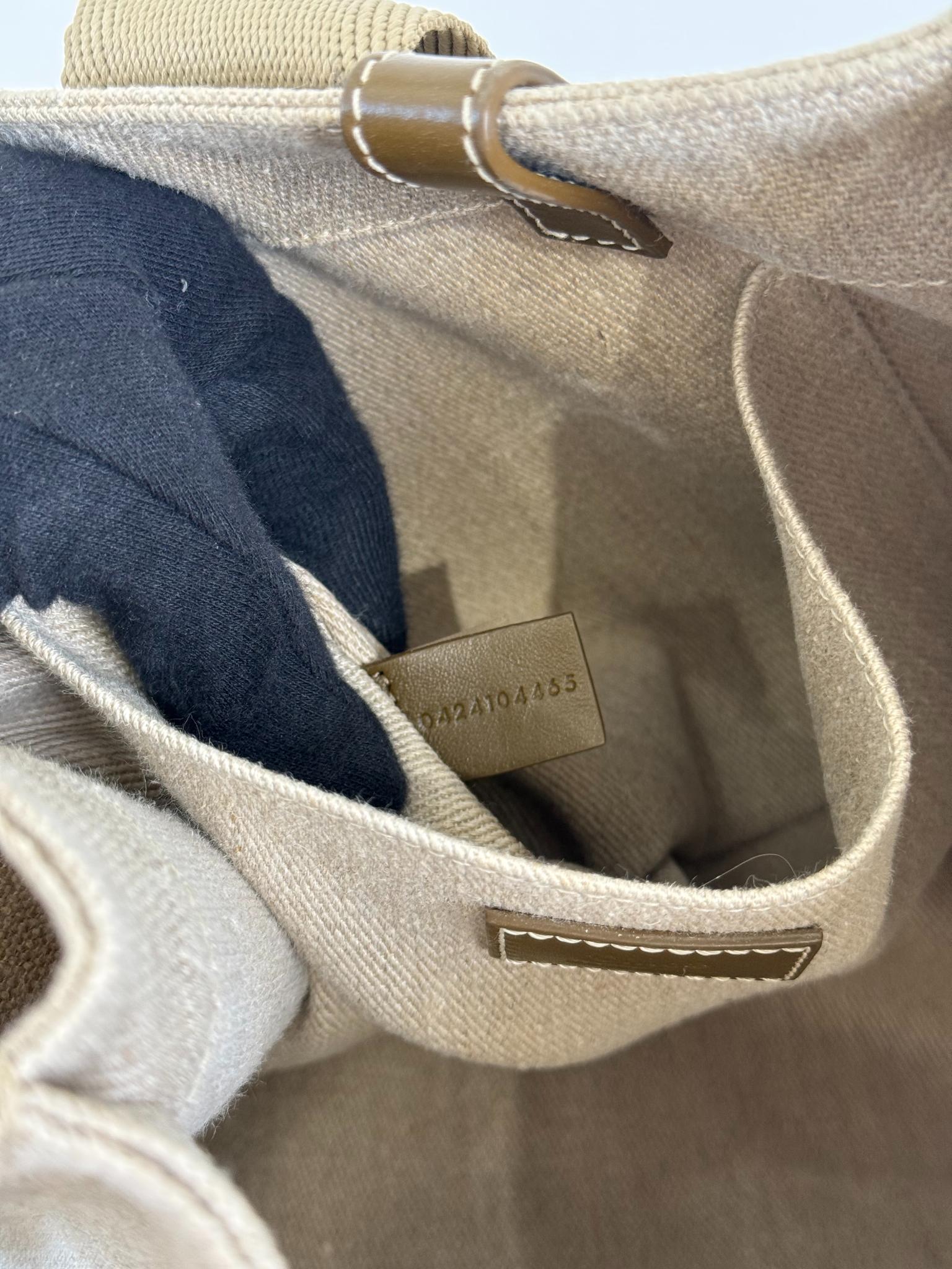 Chloé Woody Medium Canvas Tote Bag