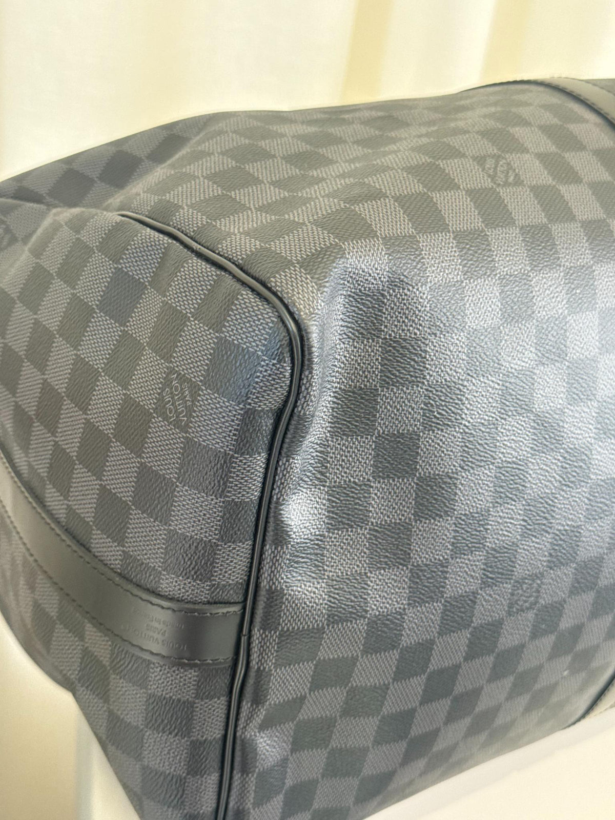 Louis Vuitton Keepall Bandoulière 55 Damier Graphite Canvas