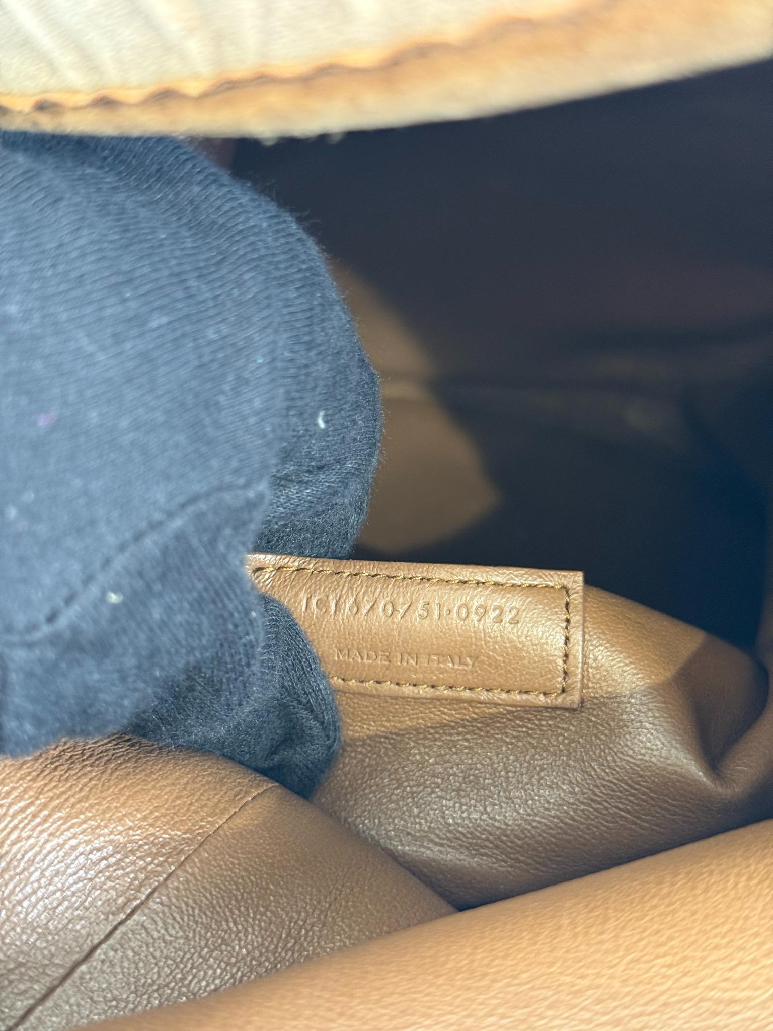 Saint Laurent Velvet Suede Le Monogramme Bucket Bag