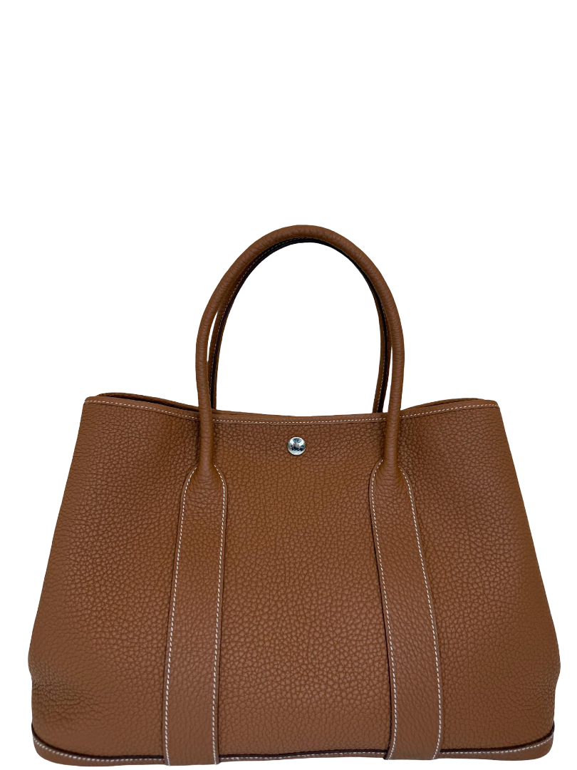 Hermès Gold Negonda Garden Party 36 TPM Palladium Hardware