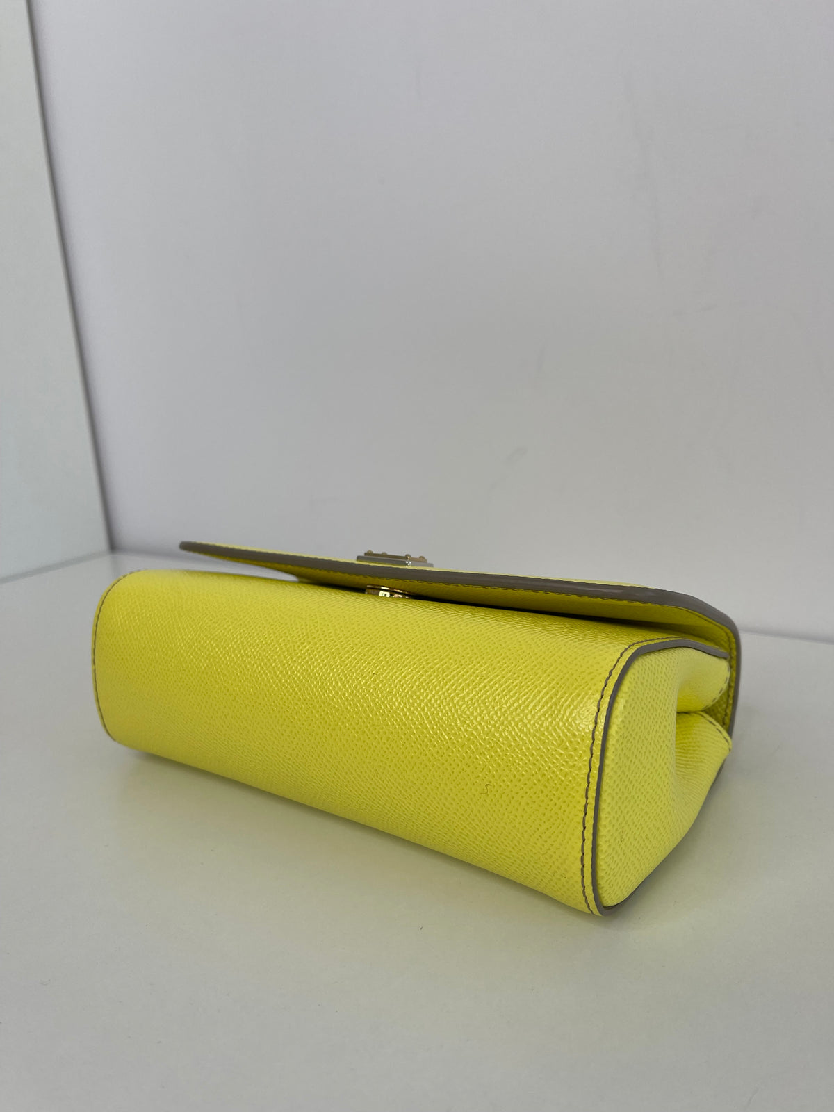 Dolce & Gabbana Small Sicily Handbag in Yellow