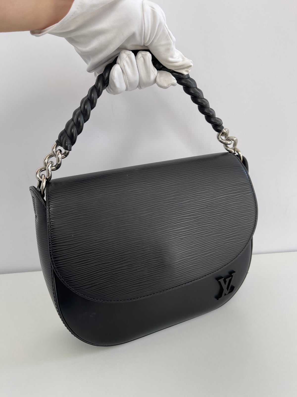 Louis Vuitton Black Epi Leather Luna Bag