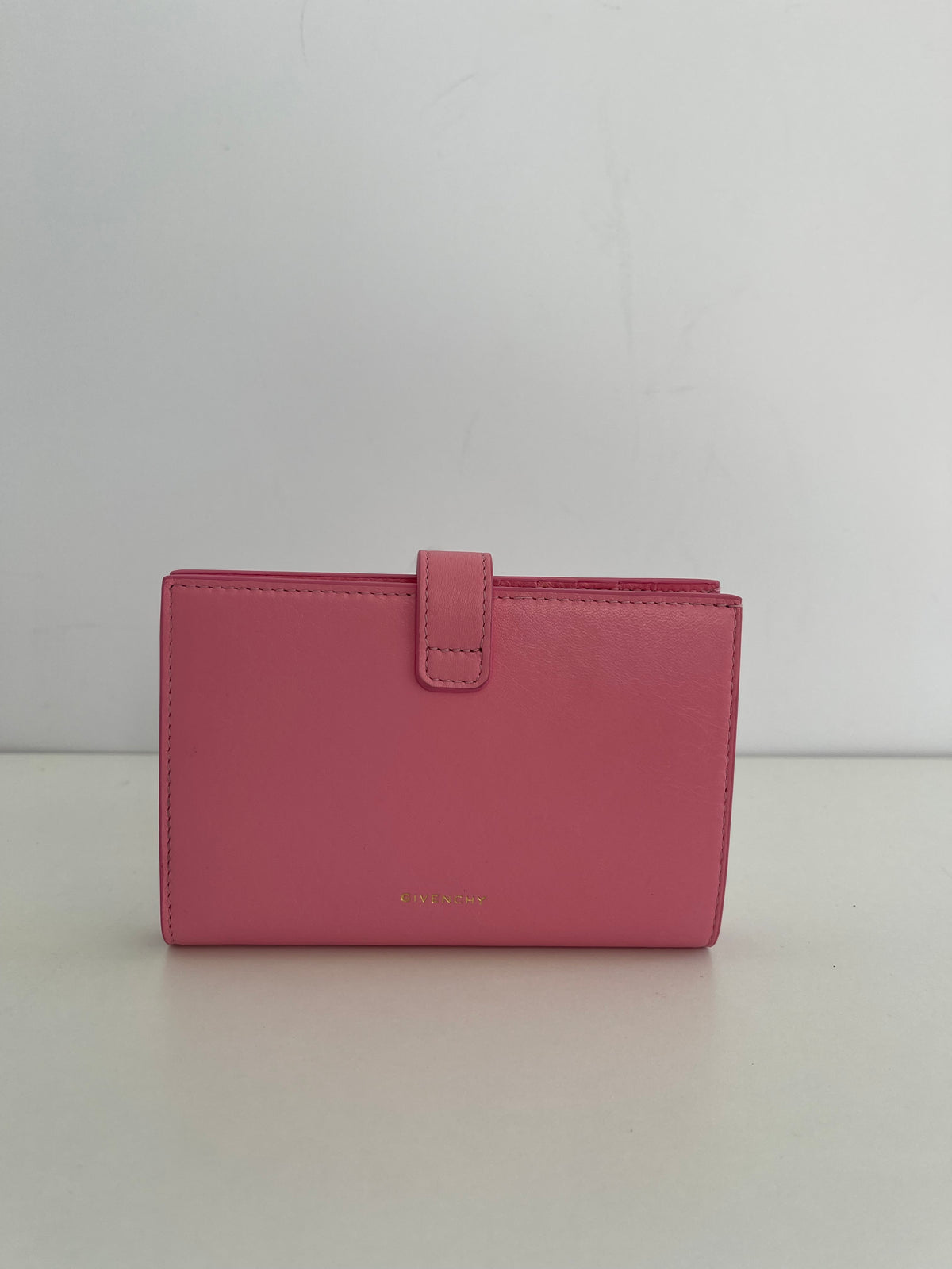 Givenchy 4G Wallet Pink Calfskin Leather