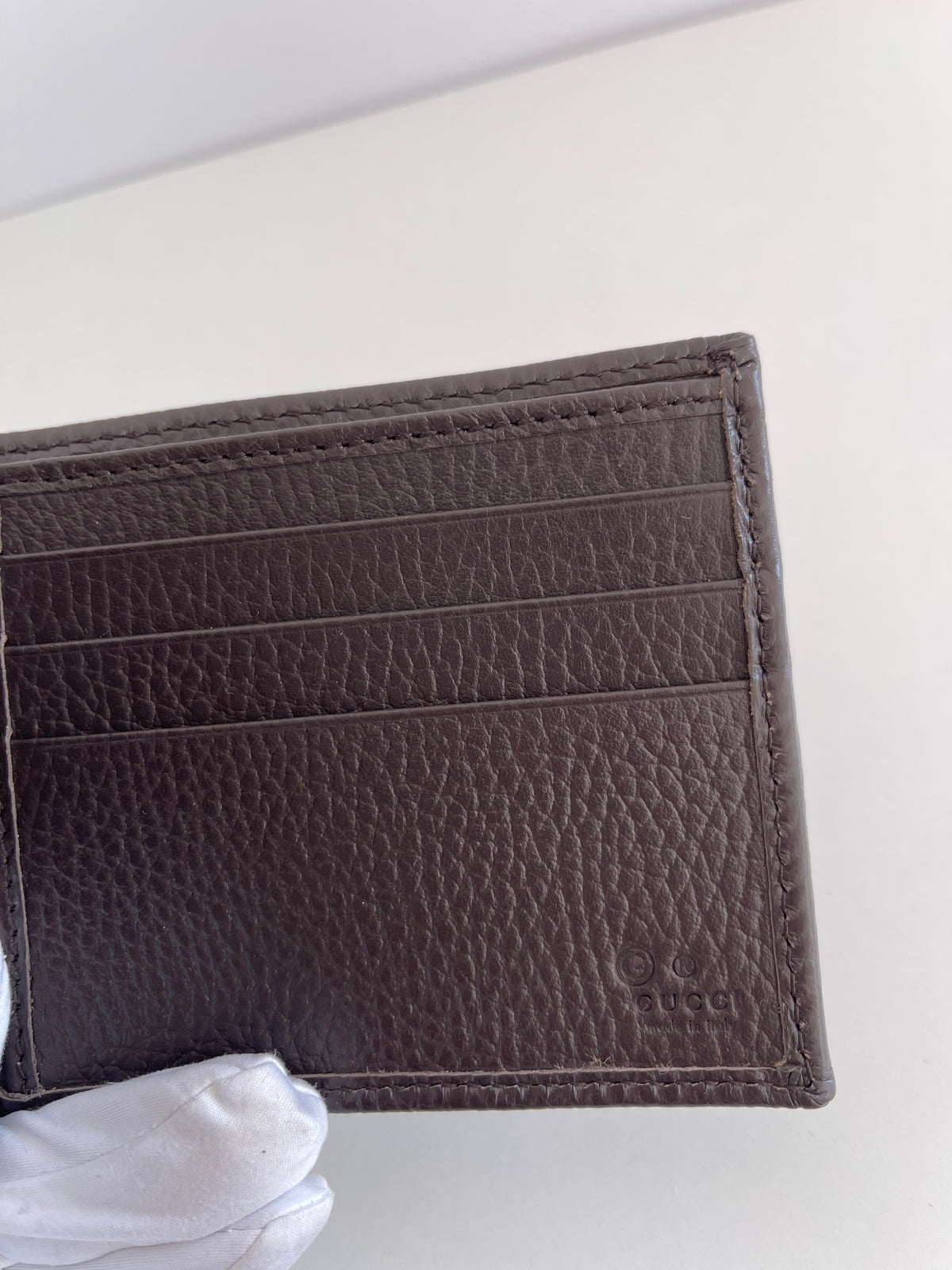 Gucci Signature Bifold GG Monogram Wallet
