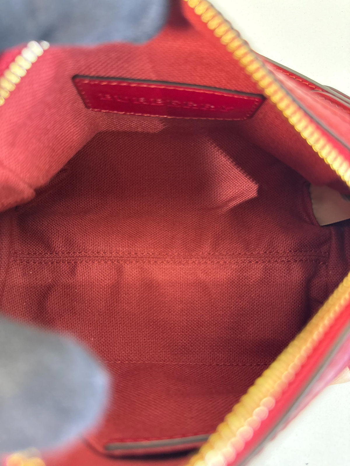 Burberry Haymarket Check Mini Blaze Crossbody Bag