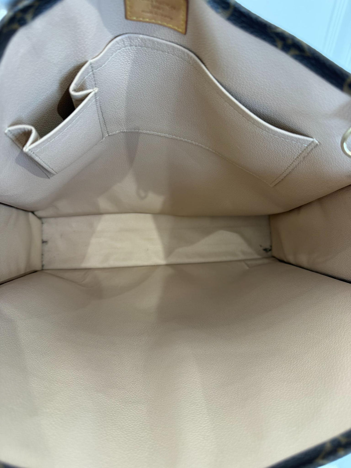 Louis Vuitton Sac Plat Monogram Canvas Tote Bag