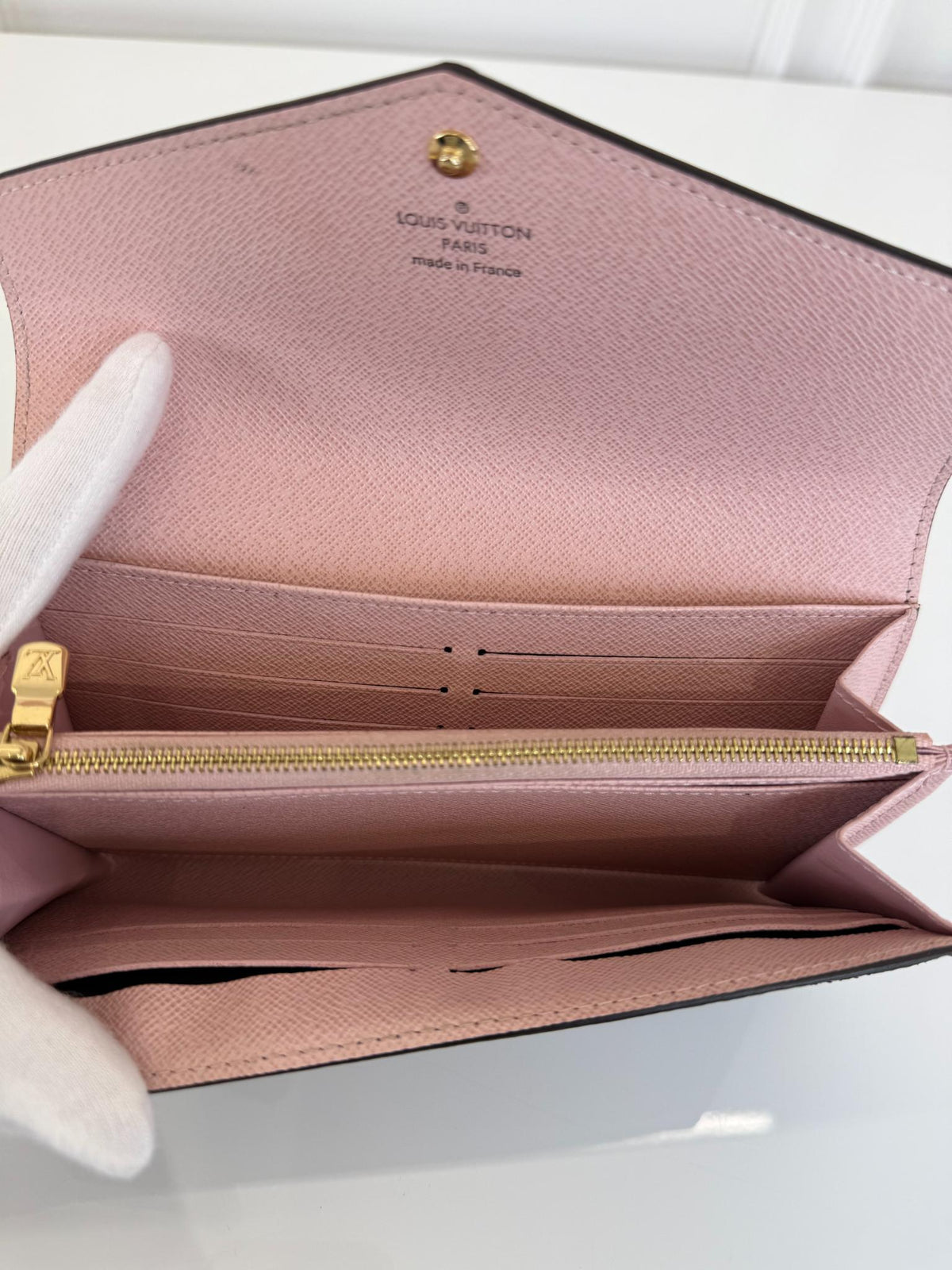 Louis Vuitton Sarah Wallet Monogram Canvas
