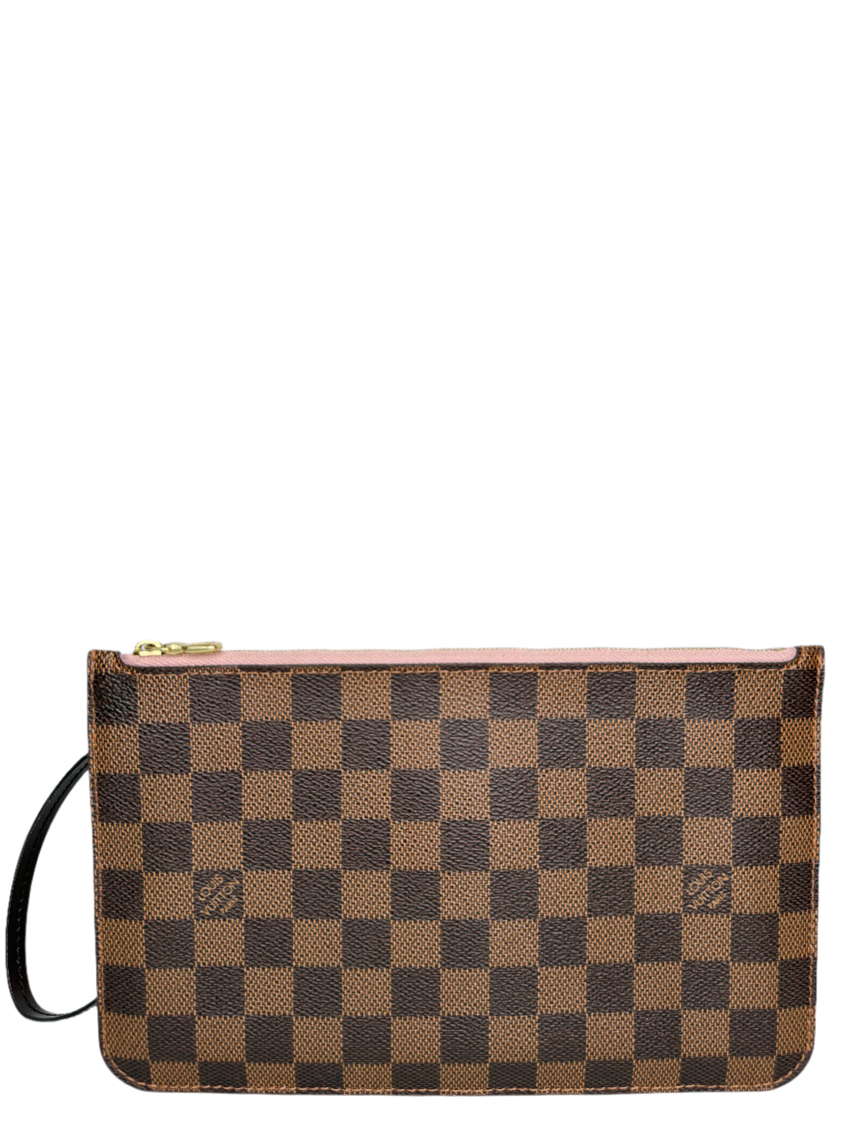 Louis Vuitton Neverfull Pochette Damier Ebene Canvas