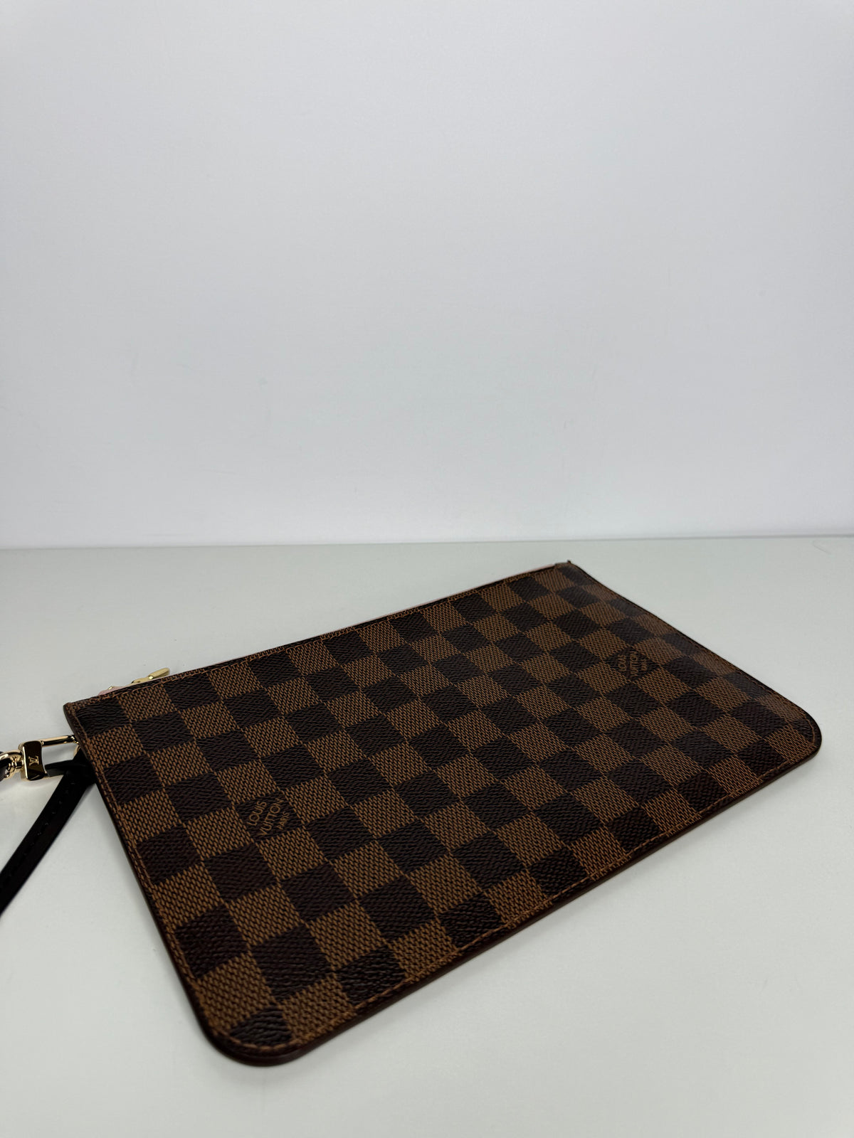 Louis Vuitton Neverfull Pochette Damier Ebene Canvas