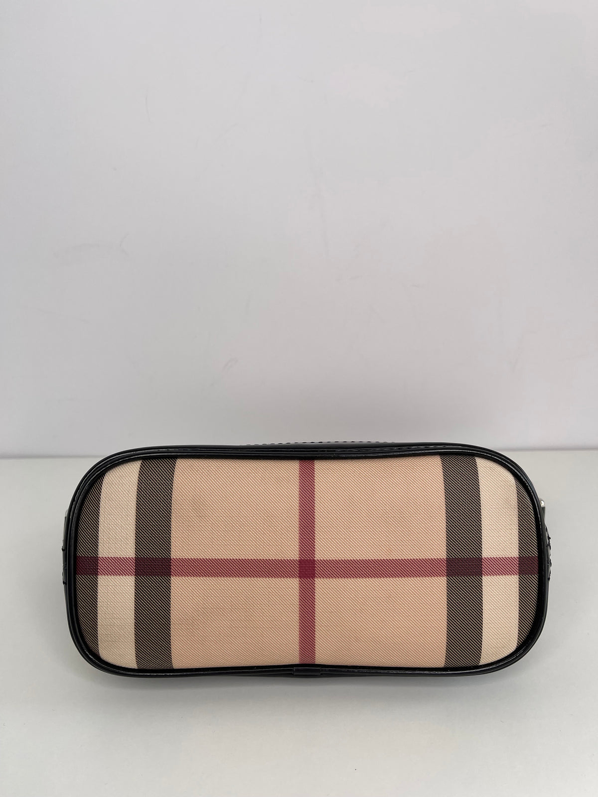 Burberry Nova Check Black Mini Boat Pochette