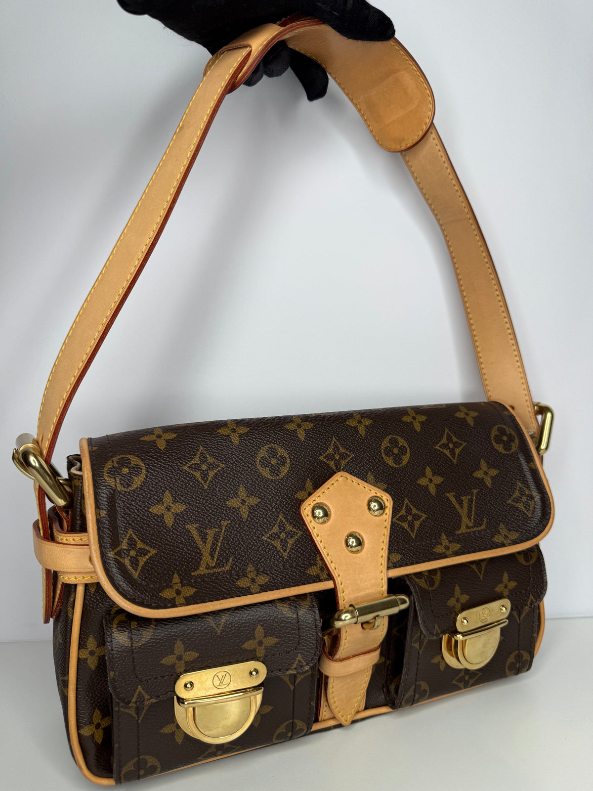 Louis Vuitton Hudson PM Monogram Canvas