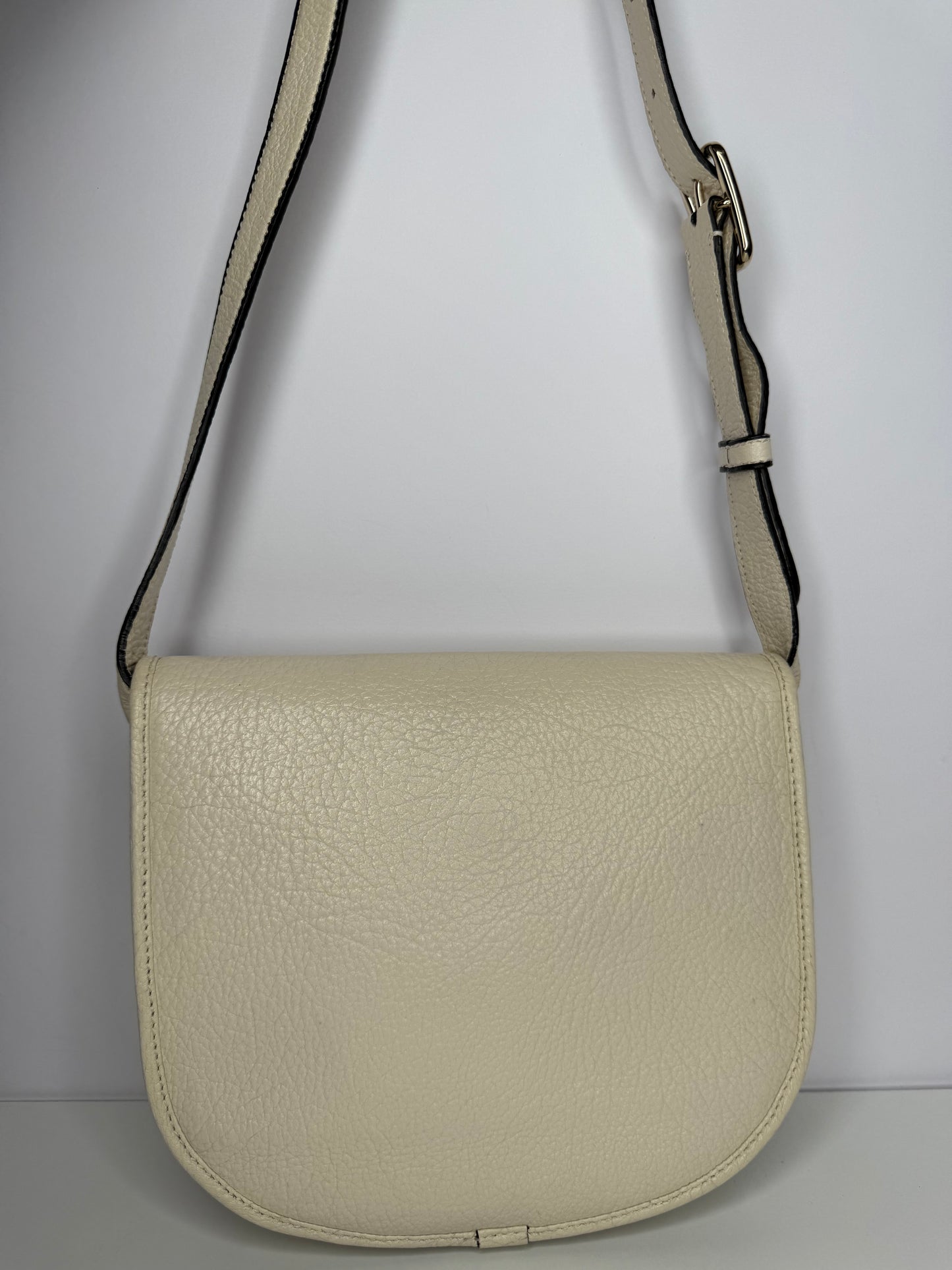 Loewe Amberley Small Satchel Ivory Crossbody Bag