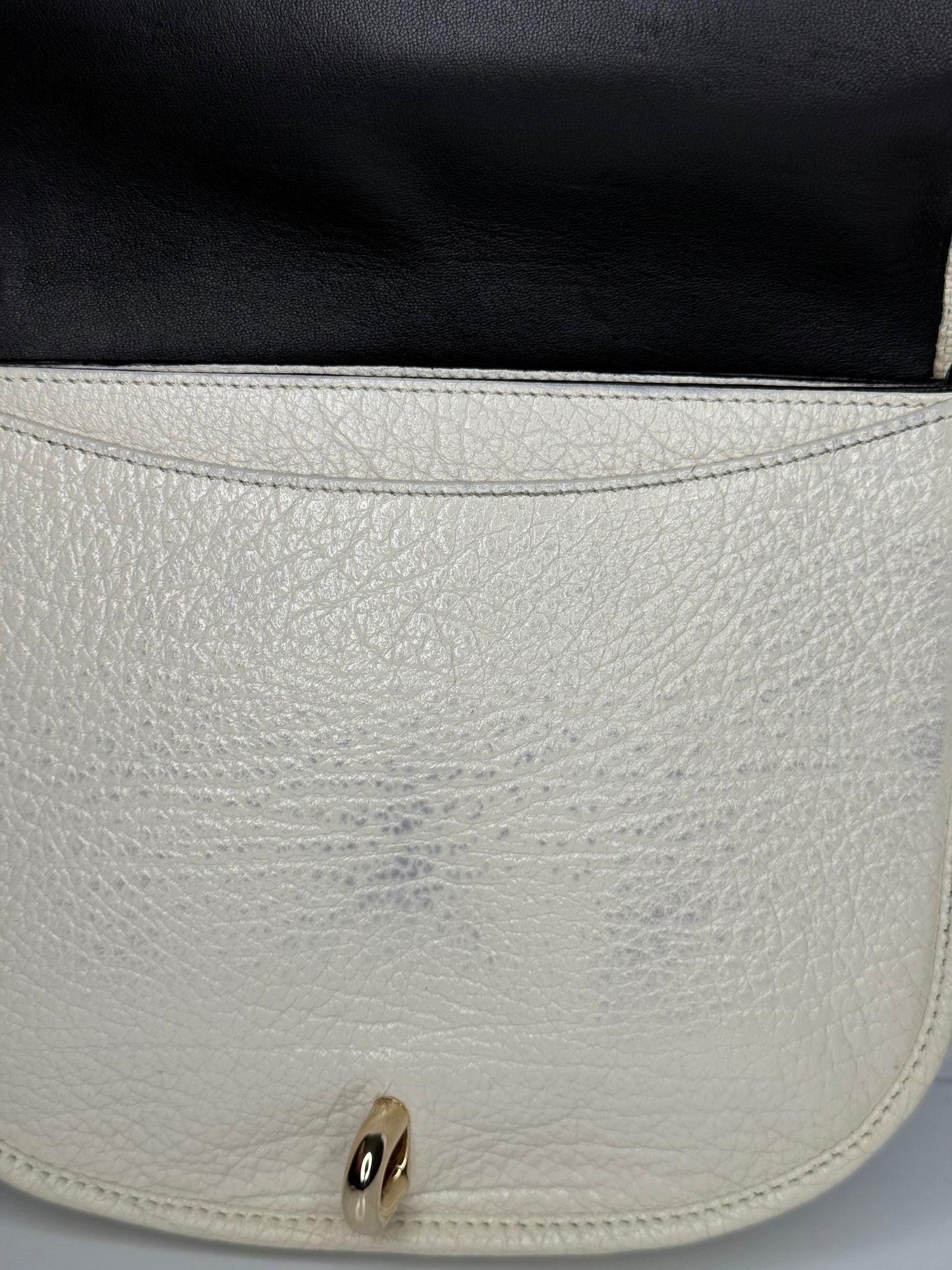 Loewe Amberley Small Satchel Ivory Crossbody Bag