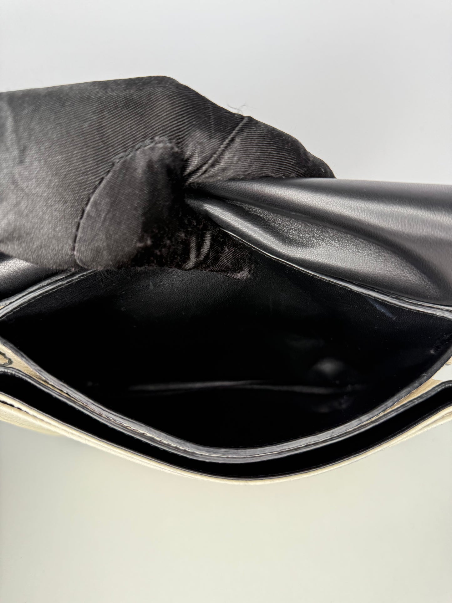 Loewe Amberley Small Satchel Ivory Crossbody Bag