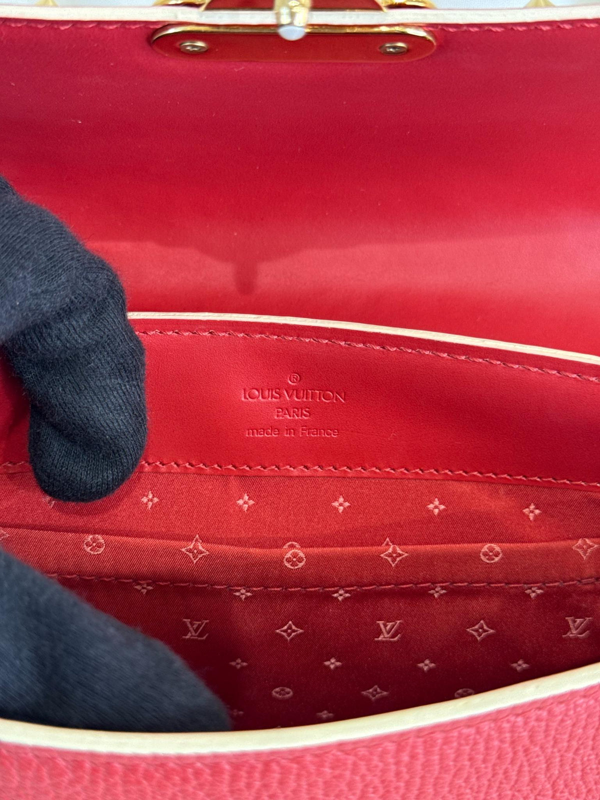 Louis Vuitton Geranium Suhali Leather Le Talentueux Bag
