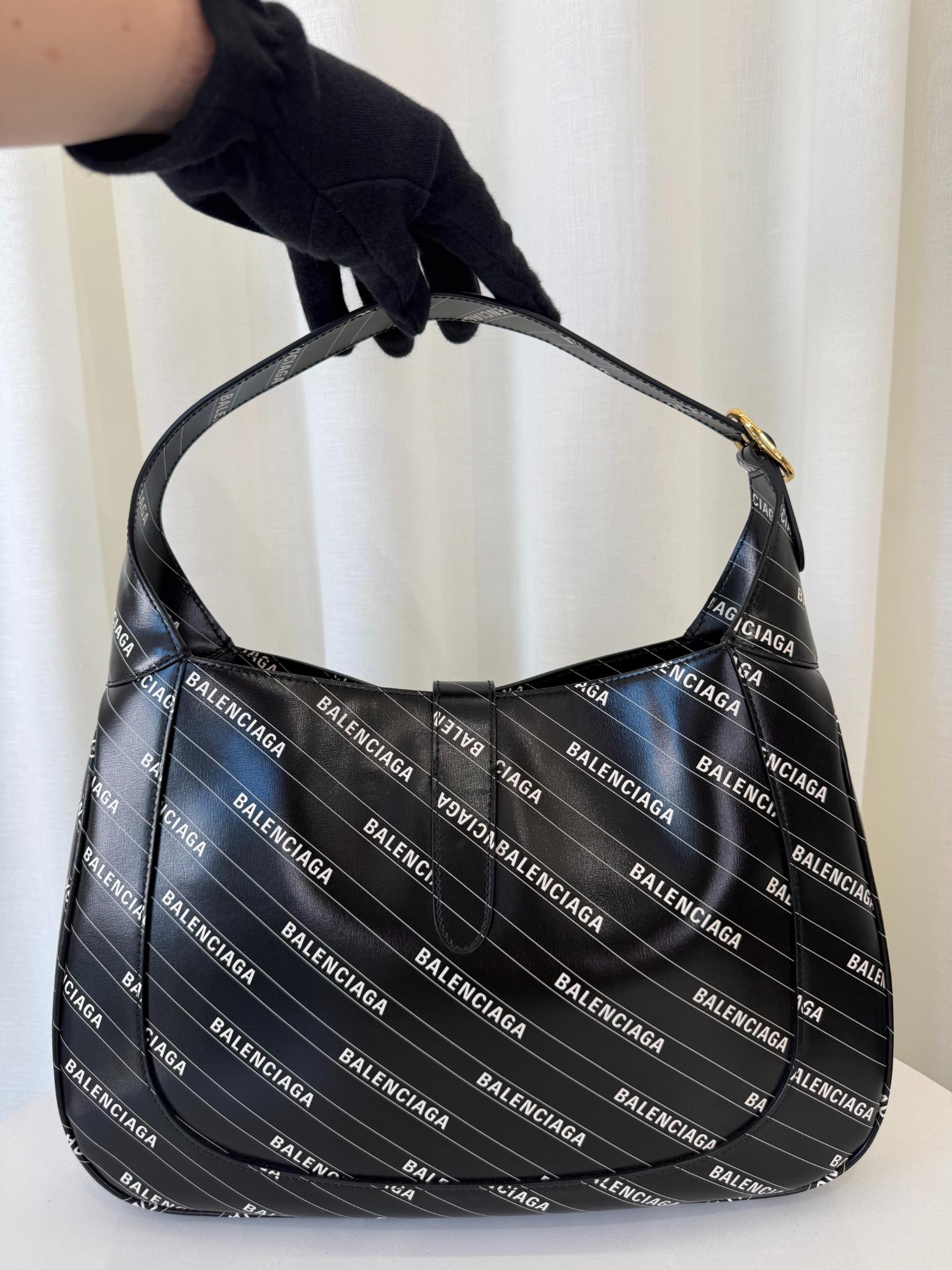 Gucci x Balenciaga Medium "The Hacker Project" Jackie 1961 Hobo Bag
