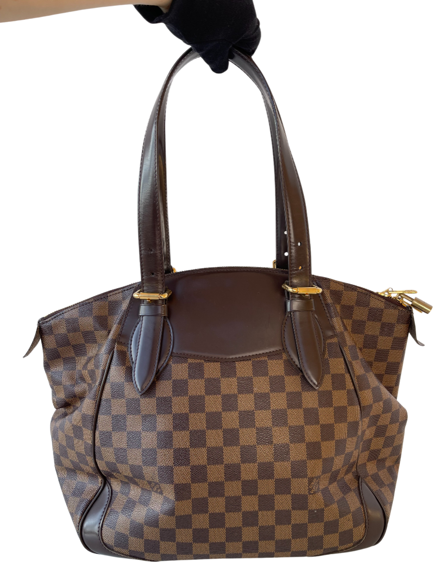Louis Vuitton Damier Ebene Canvas Verona GM Bag