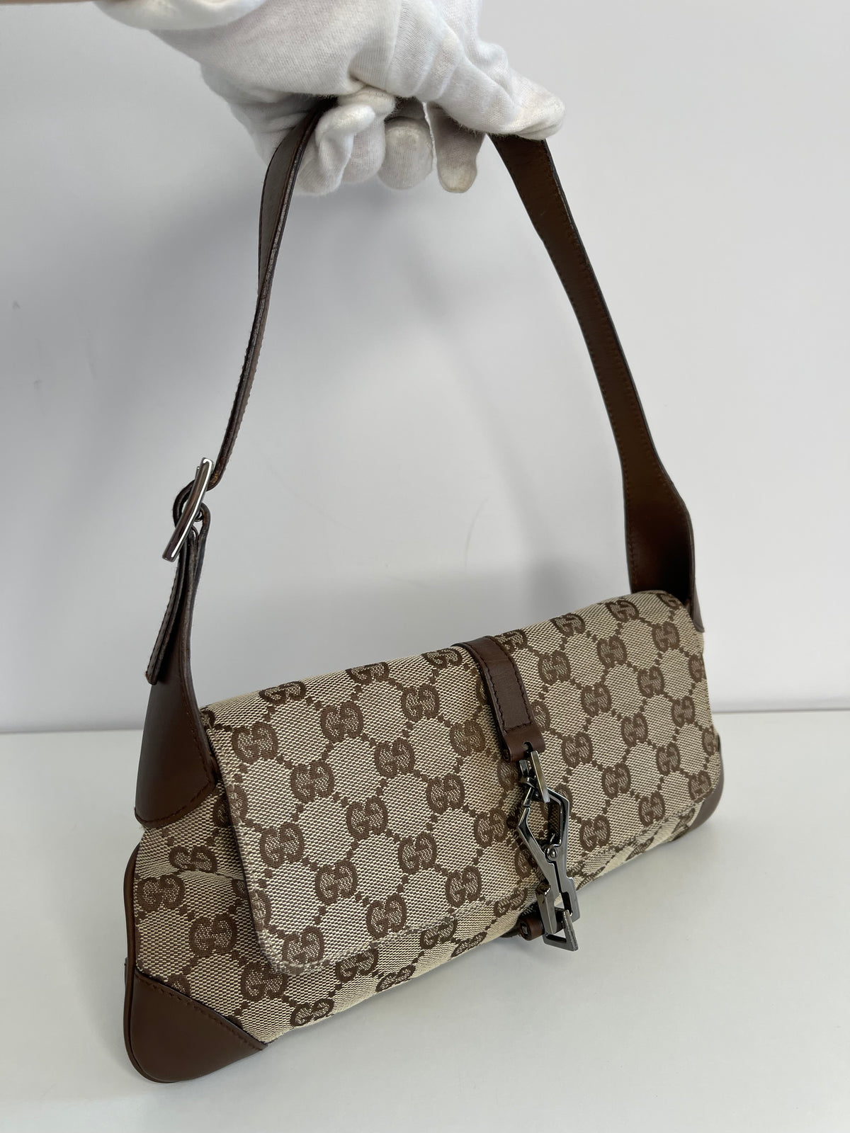 Gucci GG Canvas Jackie Pochette