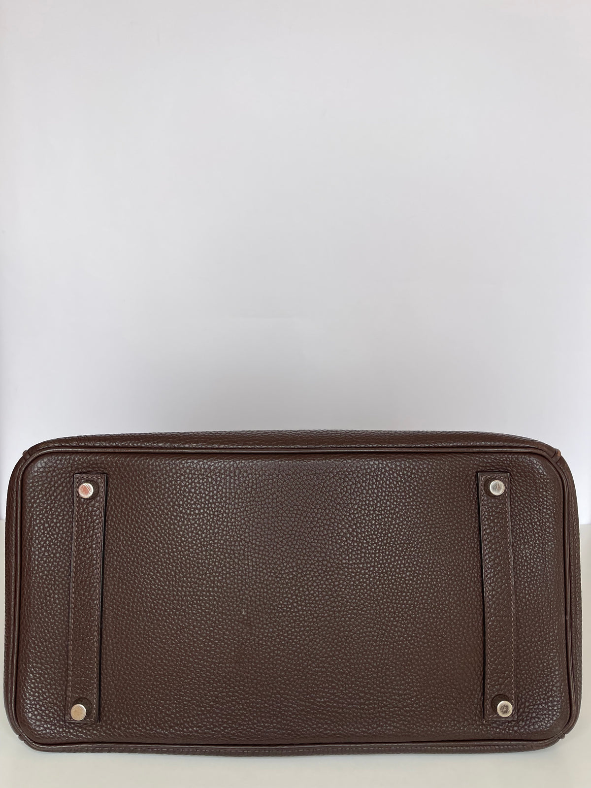 Hermès Birkin 35 Chocolate Clemence Palladium Hardware