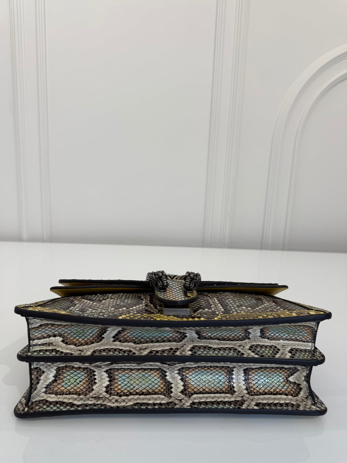 Gucci Snakeskin Multicolor Medium Dionysus Shoulder Bag
