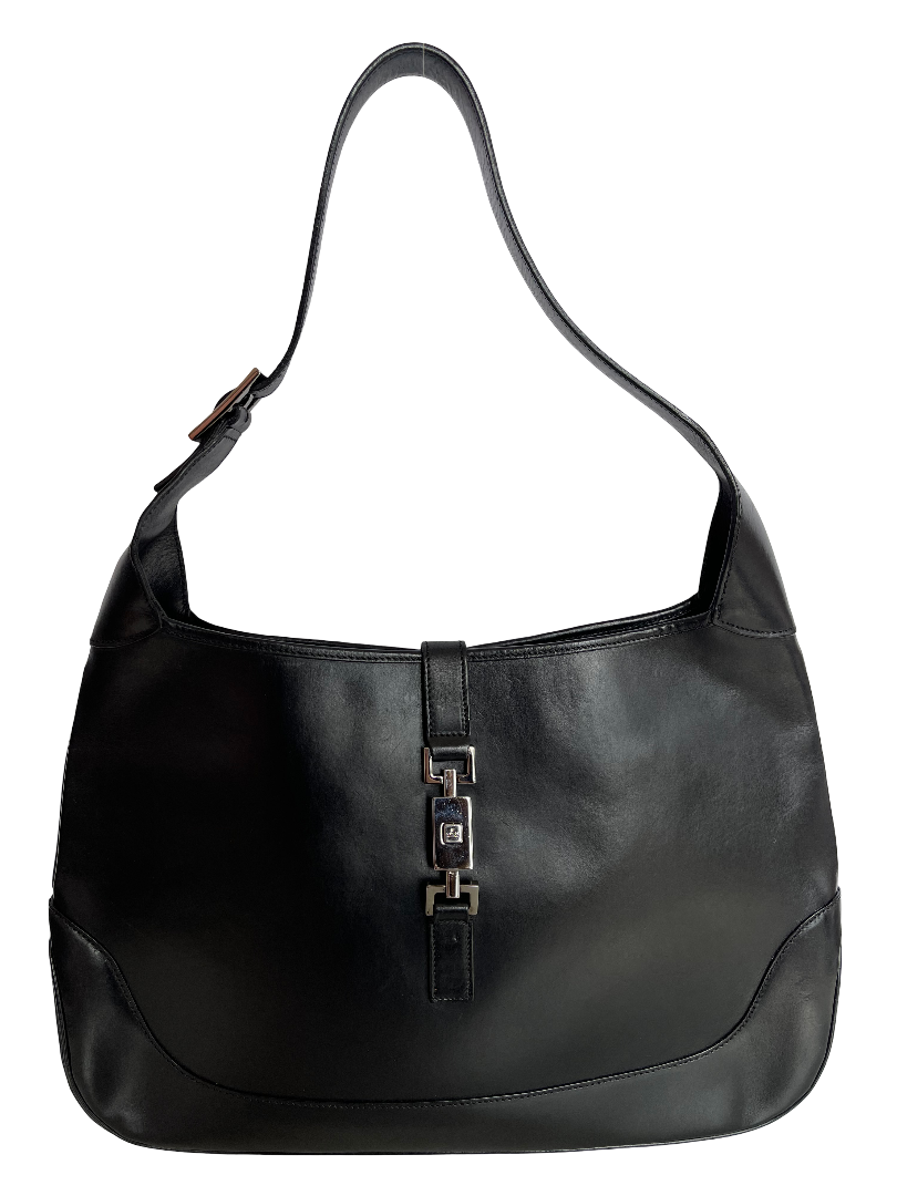 Gucci Jackie Vintage Medium Shoulder Bag Black