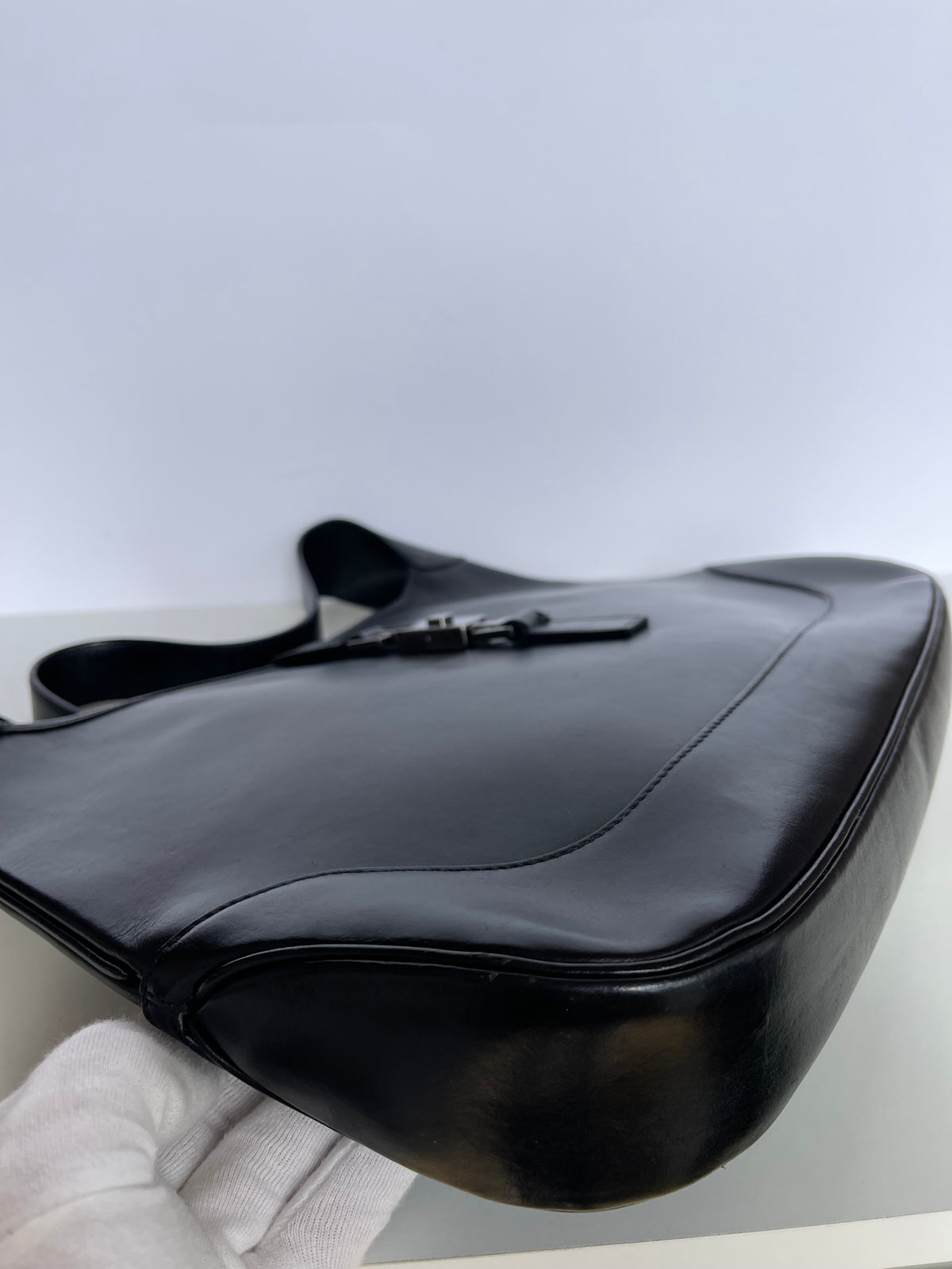 Gucci Jackie Vintage Medium Shoulder Bag Black