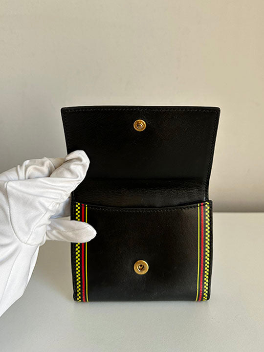 Versace 90s Vintage Logo Bifold Wallet