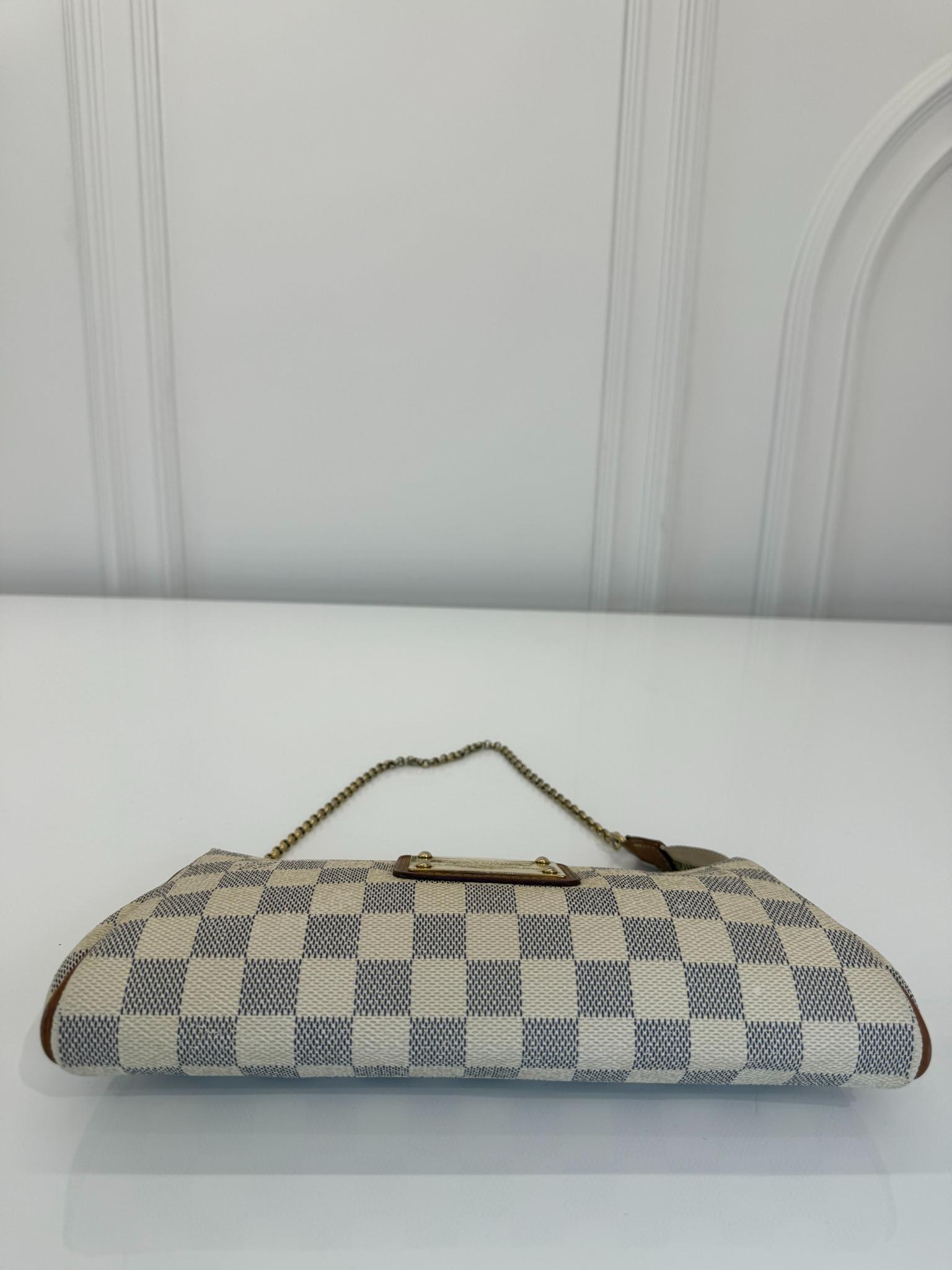 Louis Vuitton Eva Pochette Damier Azur Canvas