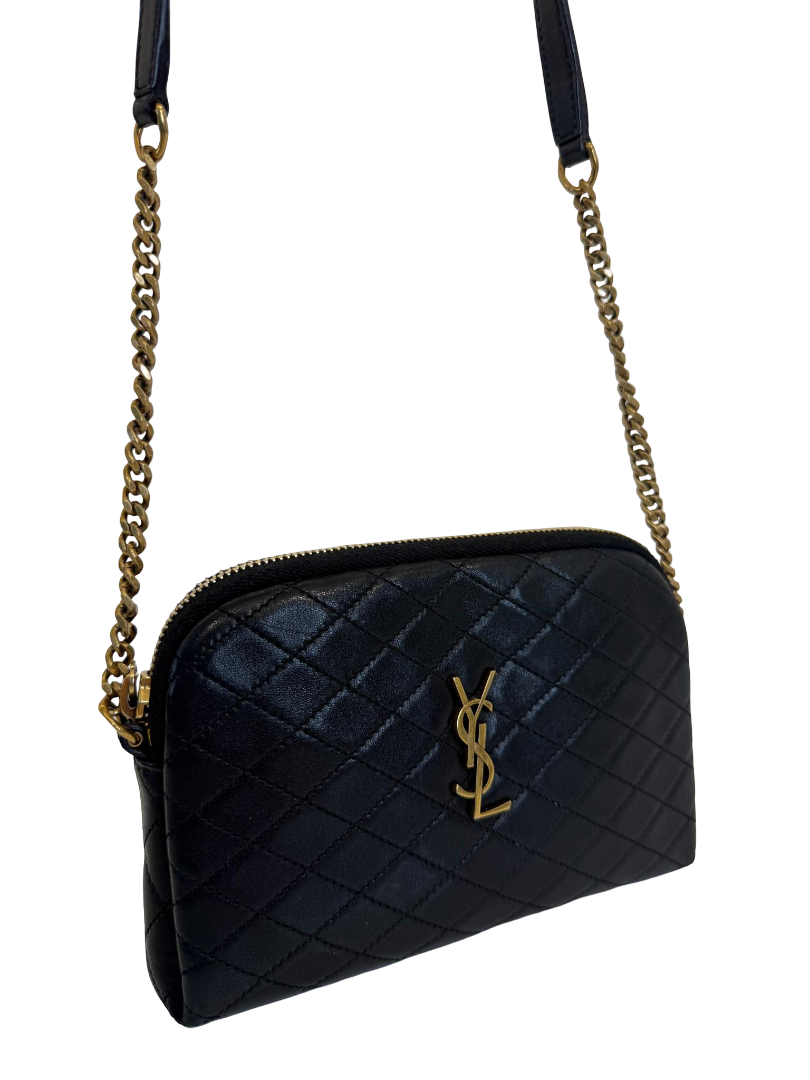 Saint Laurent Gaby Quilted Leather Crossbody Bag