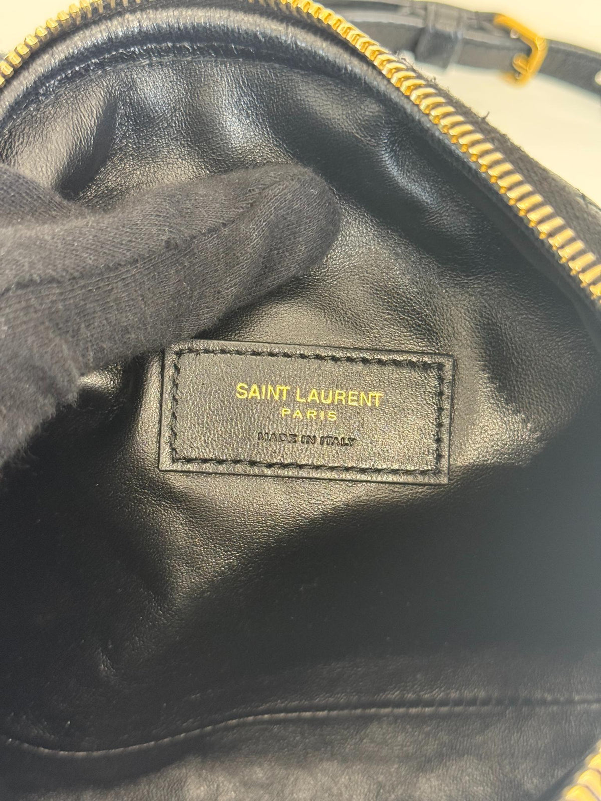 Saint Laurent Gaby Quilted Leather Crossbody Bag