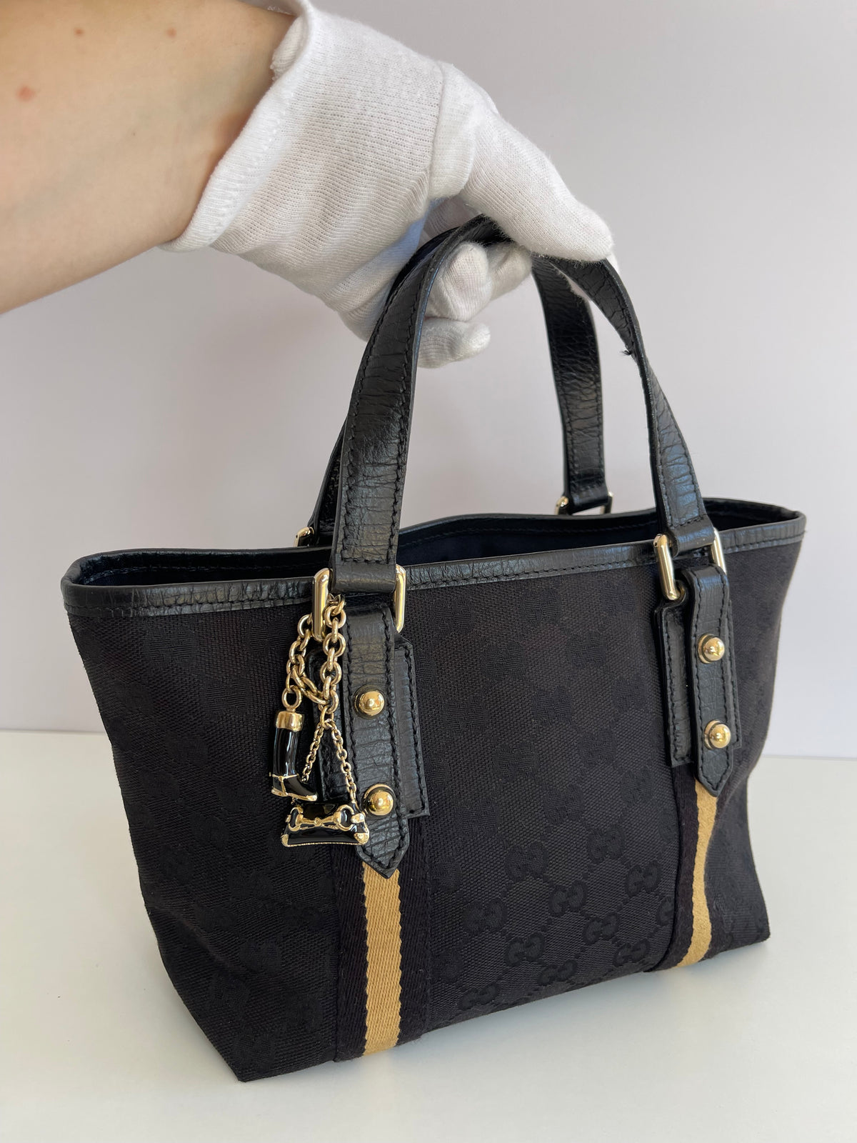 Gucci GG Canvas Jolicoeur Hand Bag