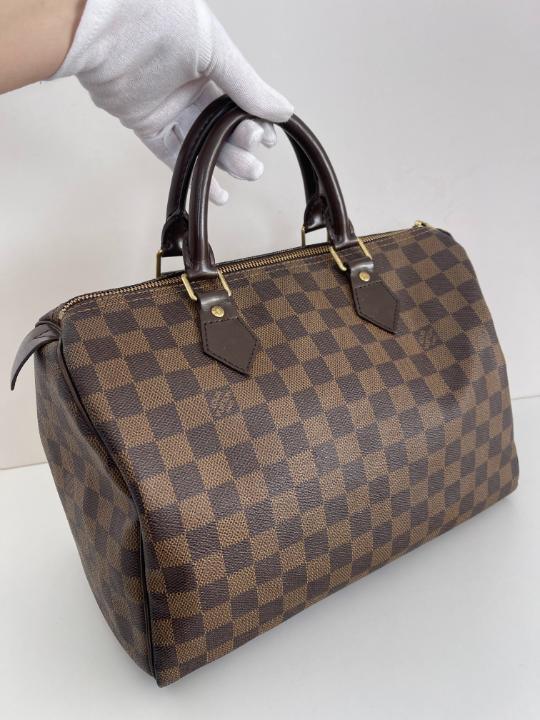 Louis Vuitton Speedy 30 Damier Ebene Canvas