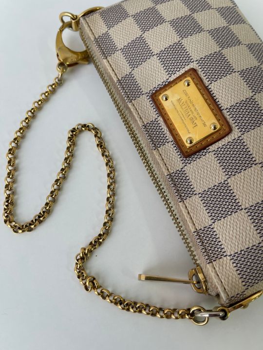 Louis Vuitton Damier Azur Pochette Milla MM