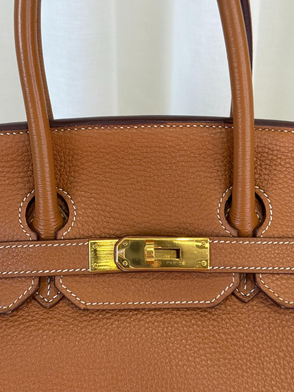 Hermès Birkin 35 Gold Togo Leather GHW