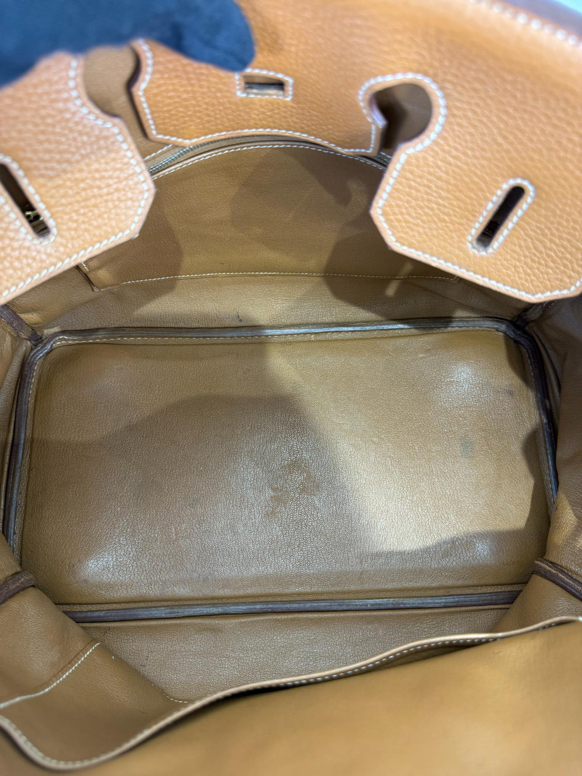 Hermès Birkin 35 Gold Togo Leather GHW