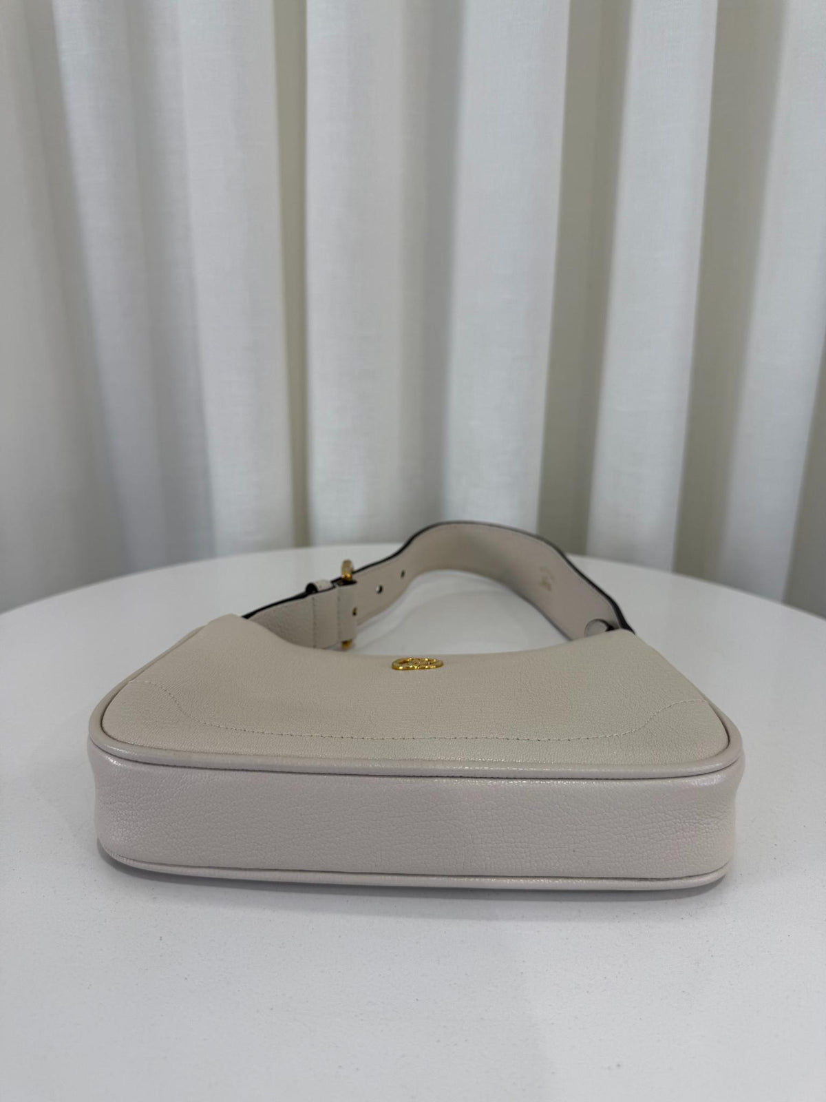 Gucci Aphrodite Mini Shoulder Bag White Soft Leather