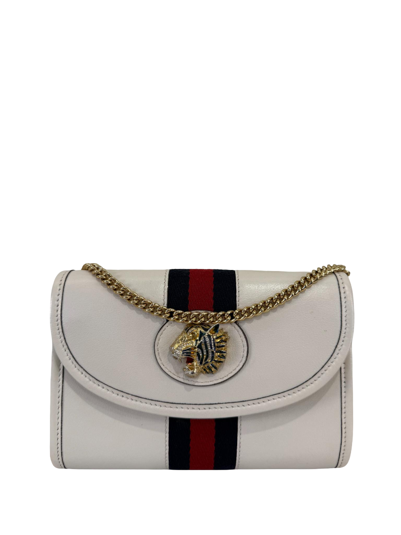 Gucci Rajah Ivory Mini Shoulder Bag