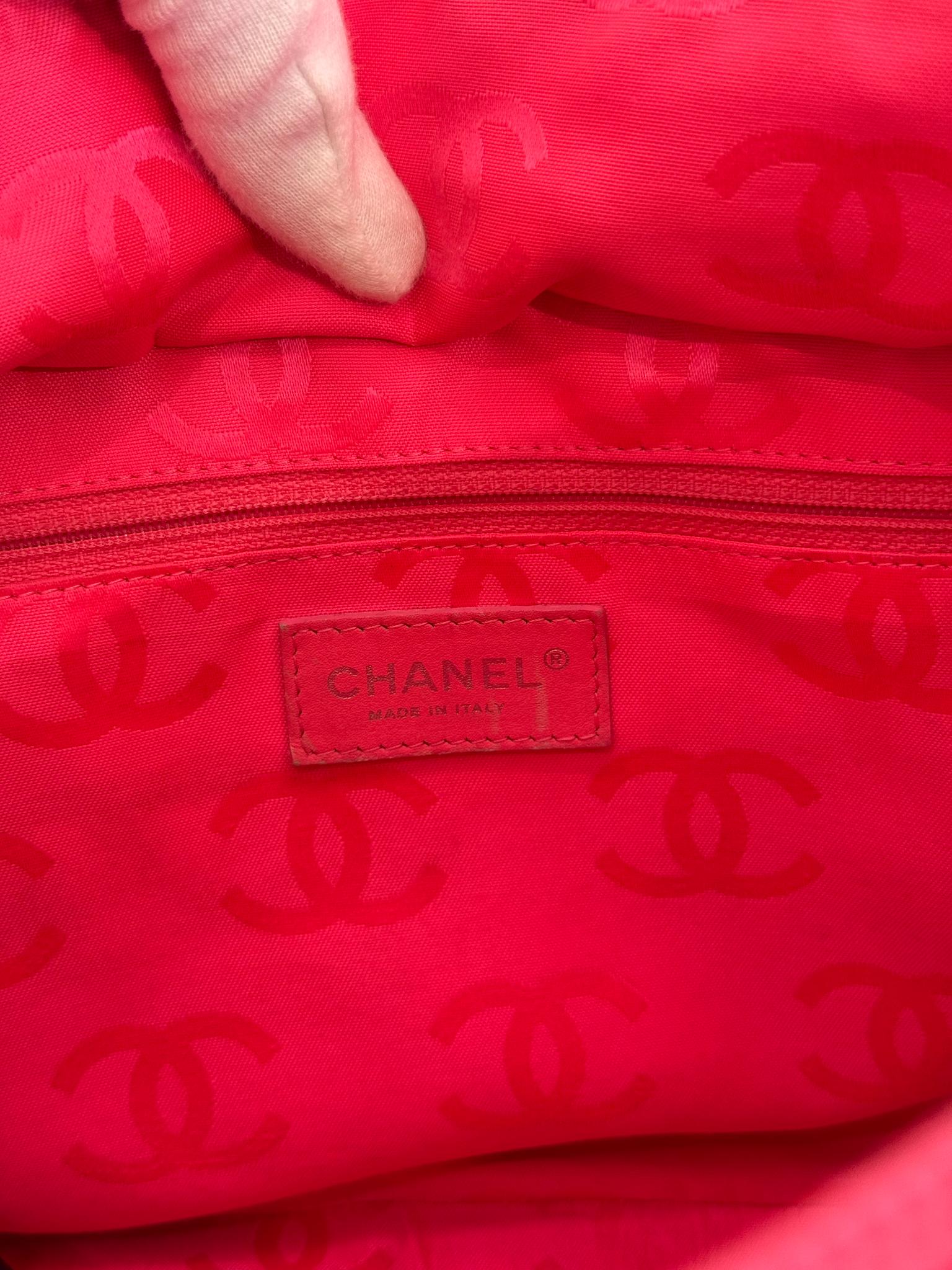 Chanel CC Black Quilted Lambskin Cambon Ligne Tote Bag