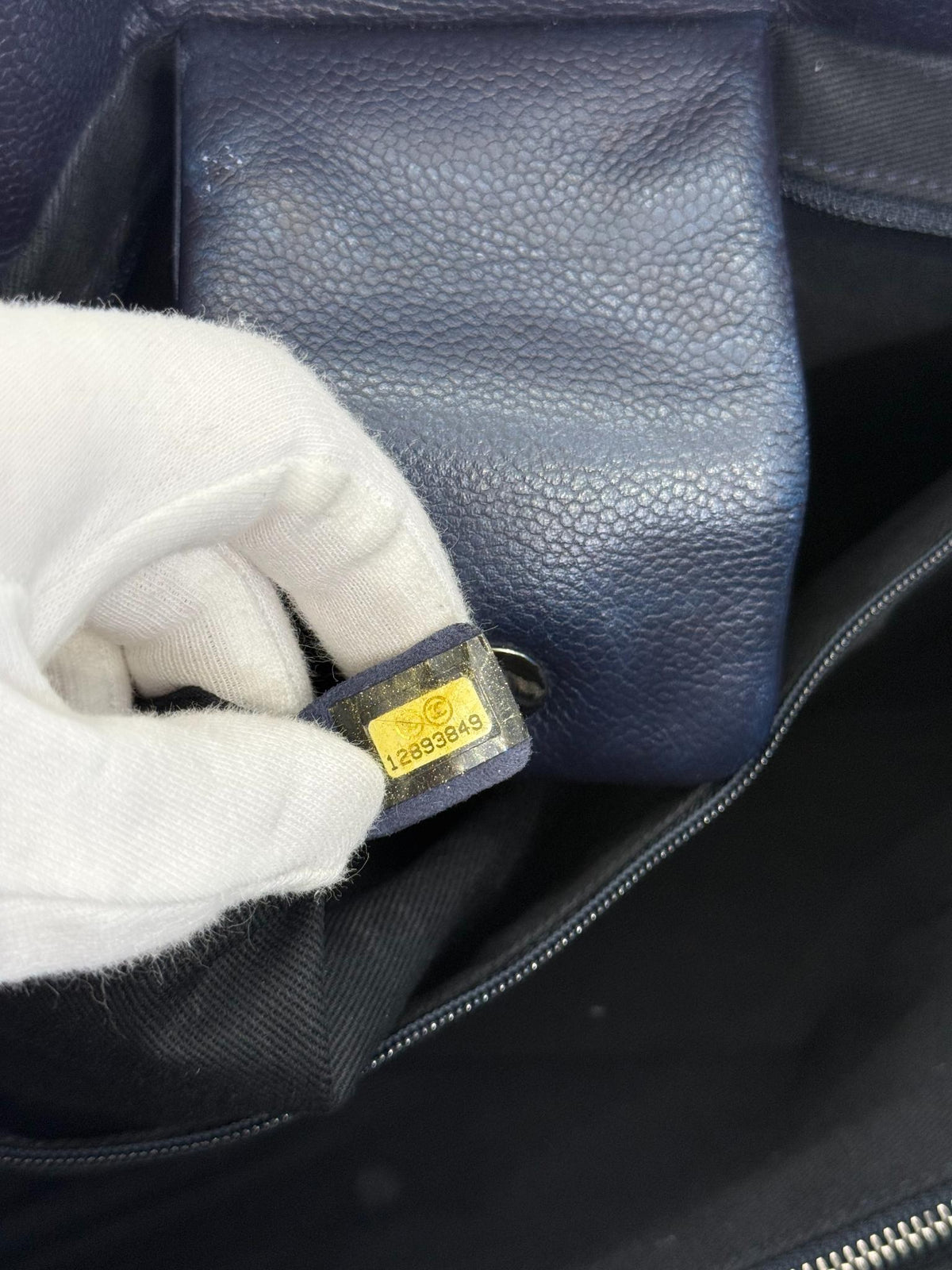 Chanel Ultimate Executive Tote Caviar Large Navy