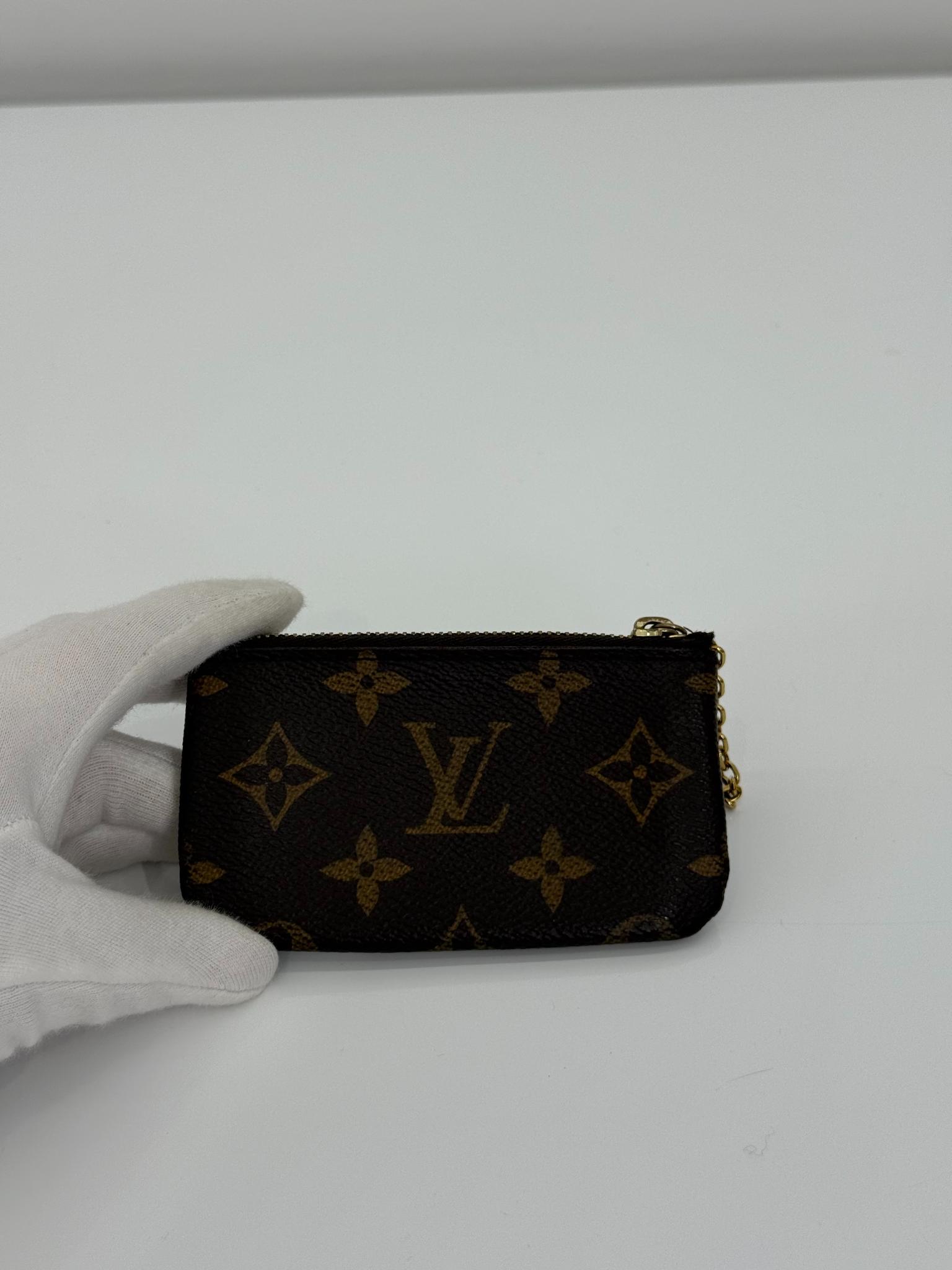 Louis Vuitton Key Pouch S Monogram Canvas