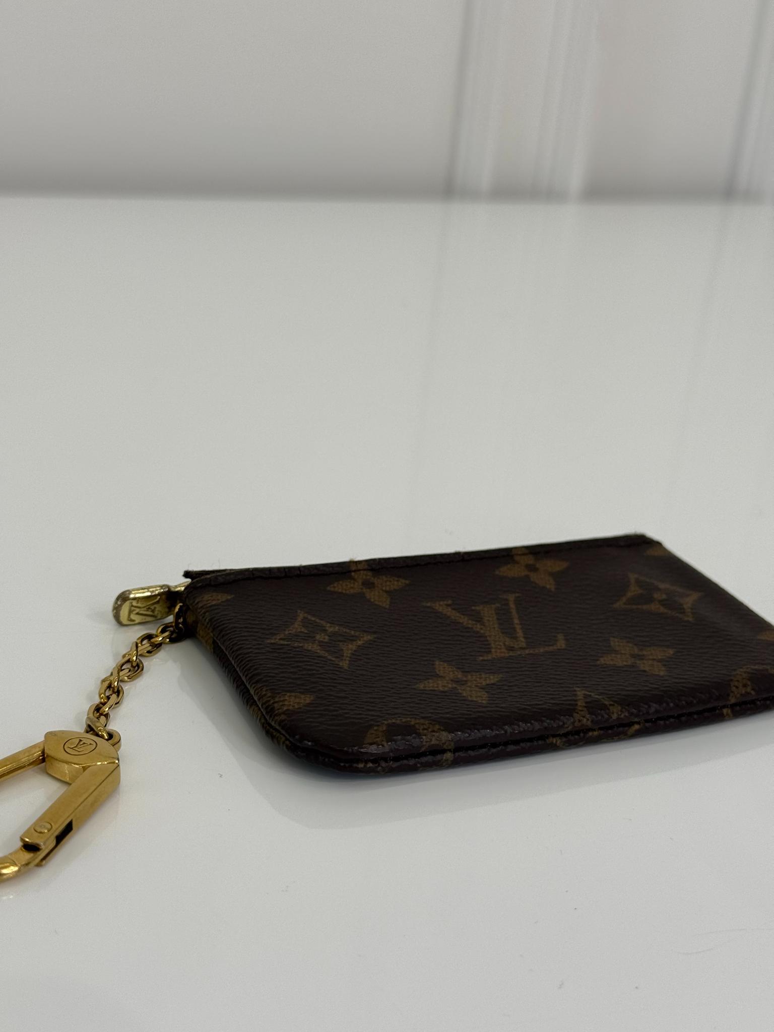 Louis Vuitton Key Pouch S Monogram Canvas