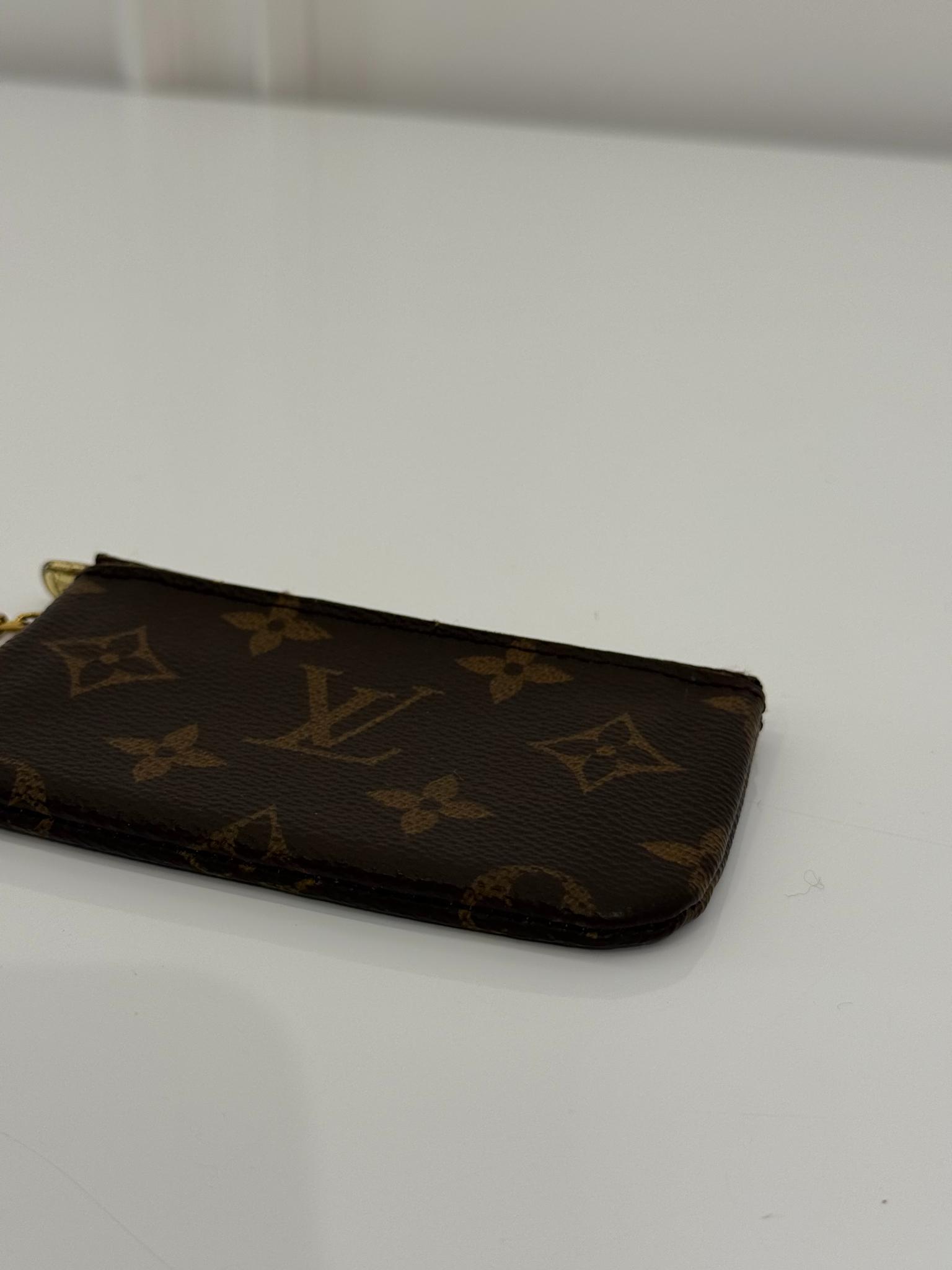 Louis Vuitton Key Pouch S Monogram Canvas