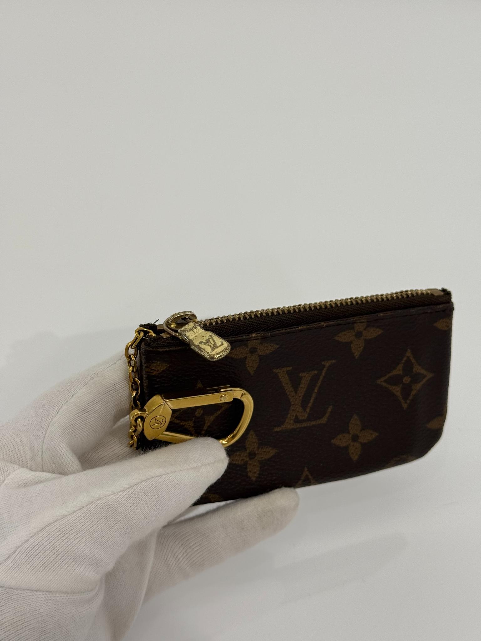 Louis Vuitton Key Pouch S Monogram Canvas
