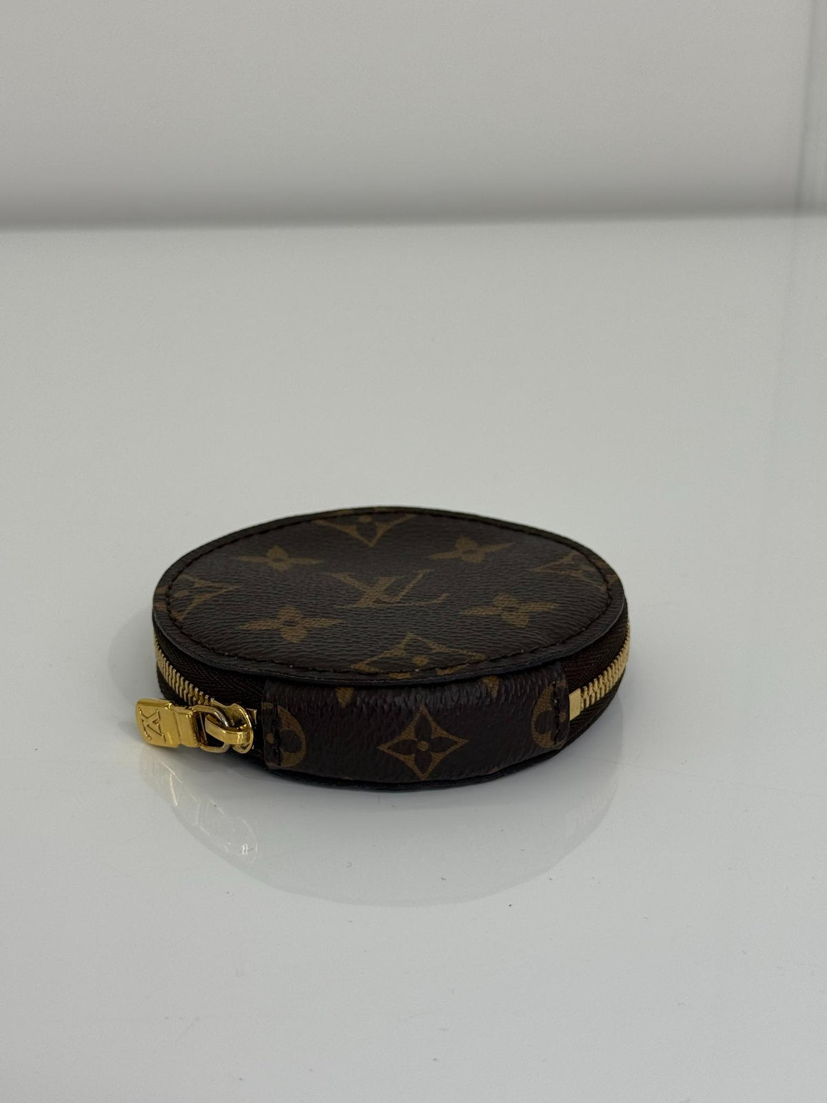 Louis Vuitton Round Coin Purse Monogram Canvas