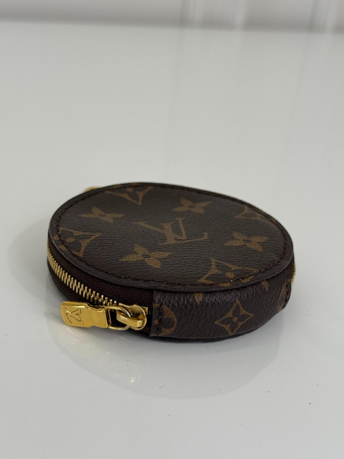 Louis Vuitton Round Coin Purse Monogram Canvas