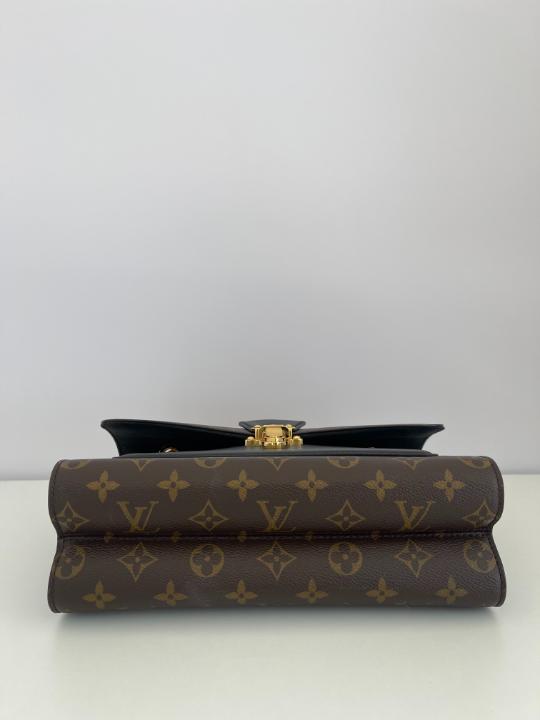 Louis Vuitton Noir Monogram Canvas Victoire Bag