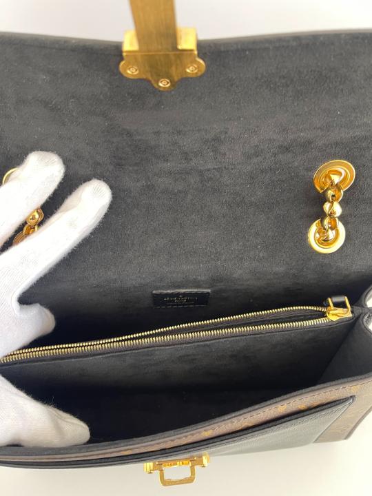 Louis Vuitton Noir Monogram Canvas Victoire Bag