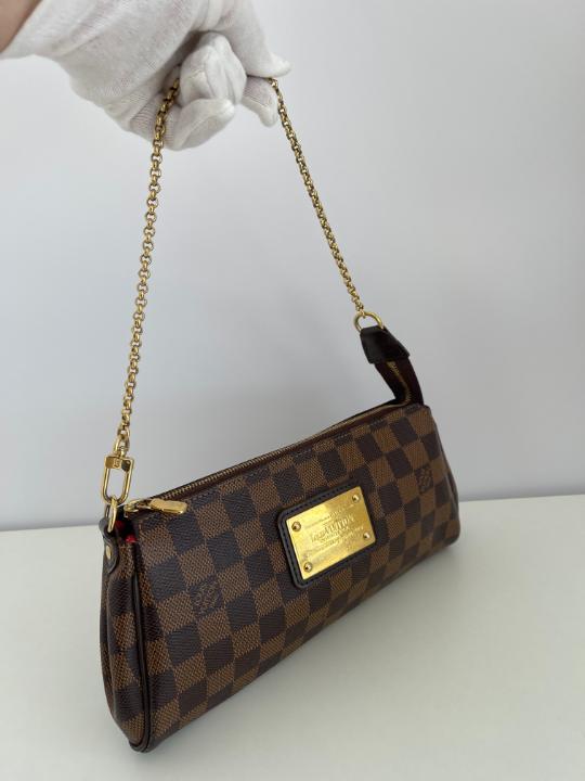 Louis Vuitton Damier Ebene Canvas Eva Pochette